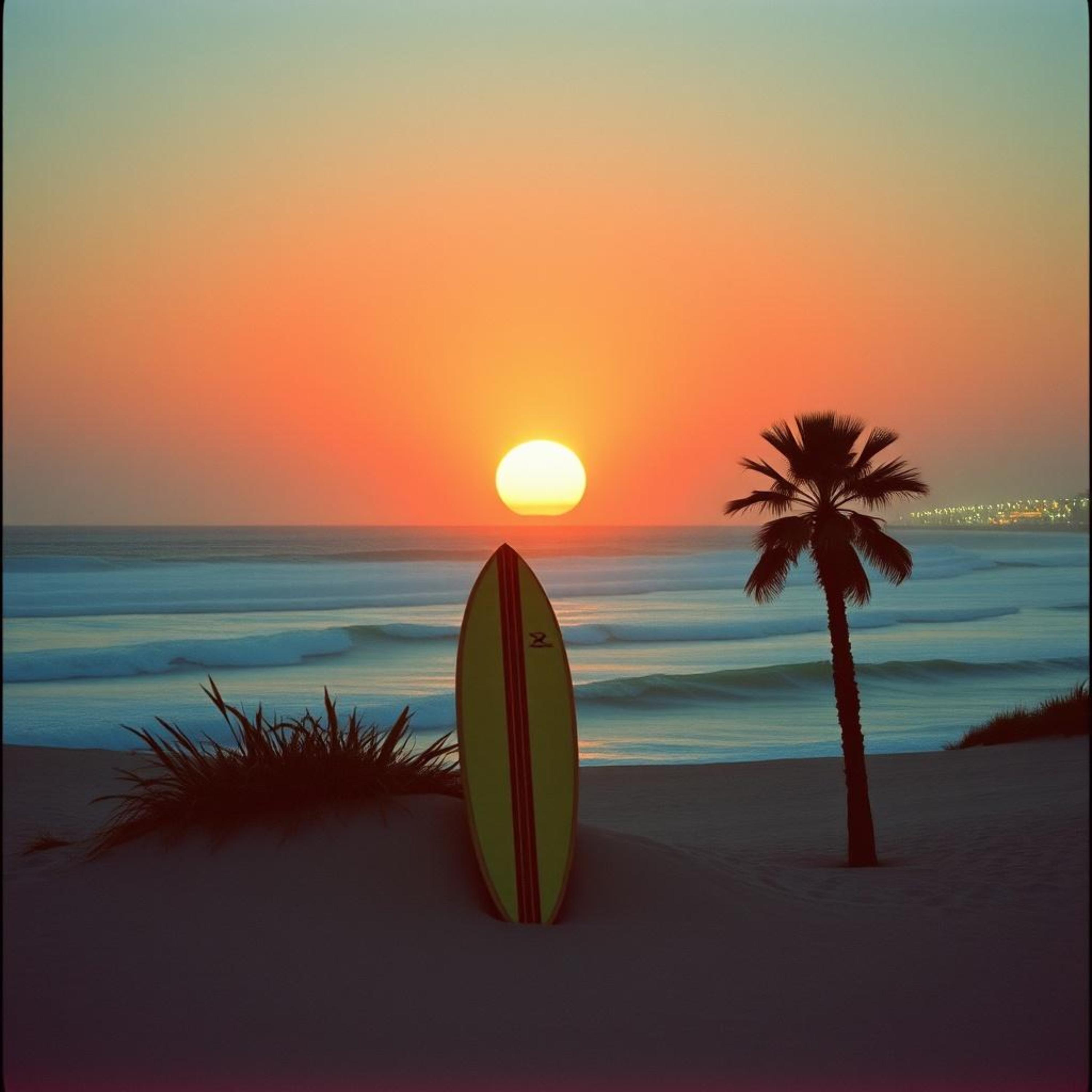 Surfboard dreams artwork