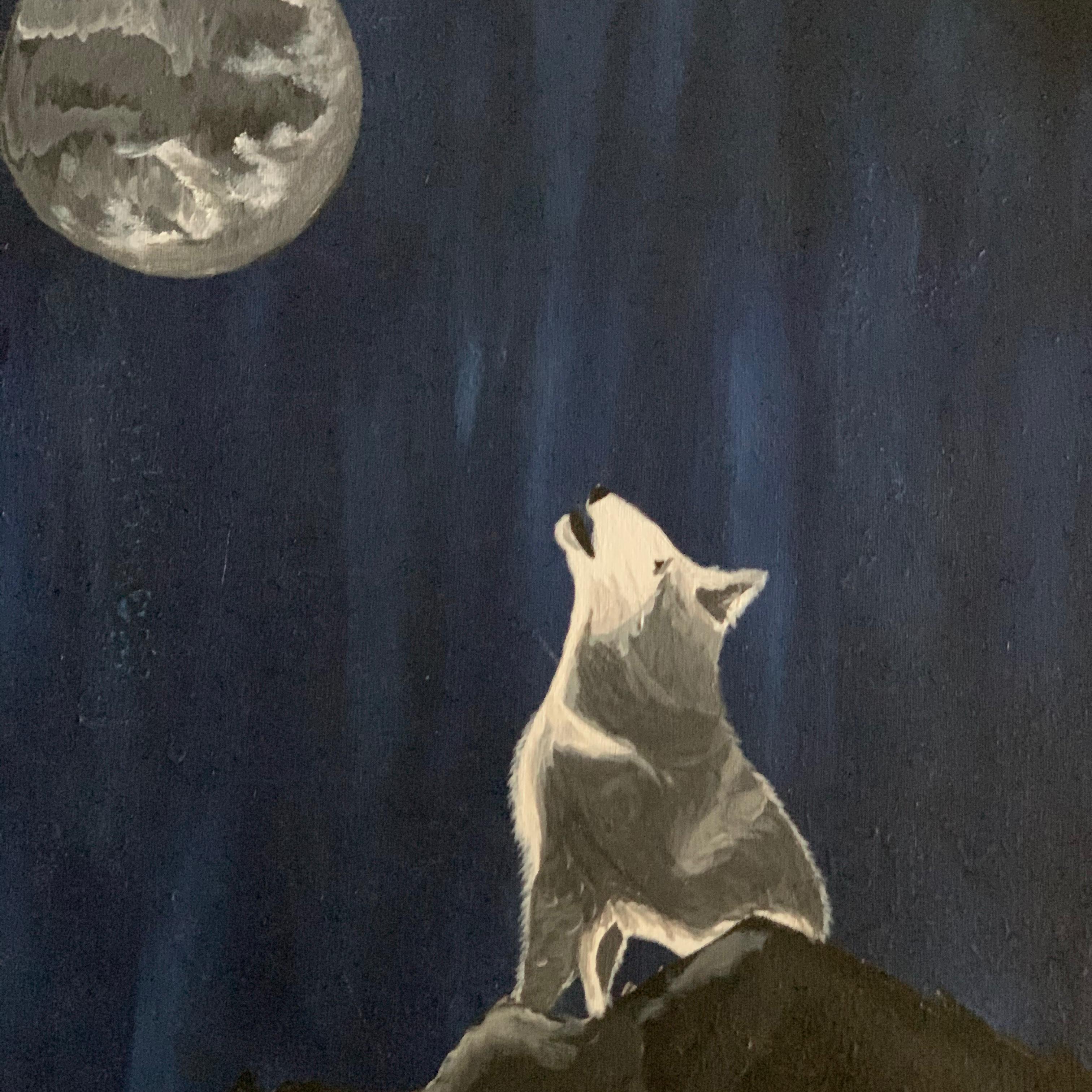 The Lonesome Wolf artwork