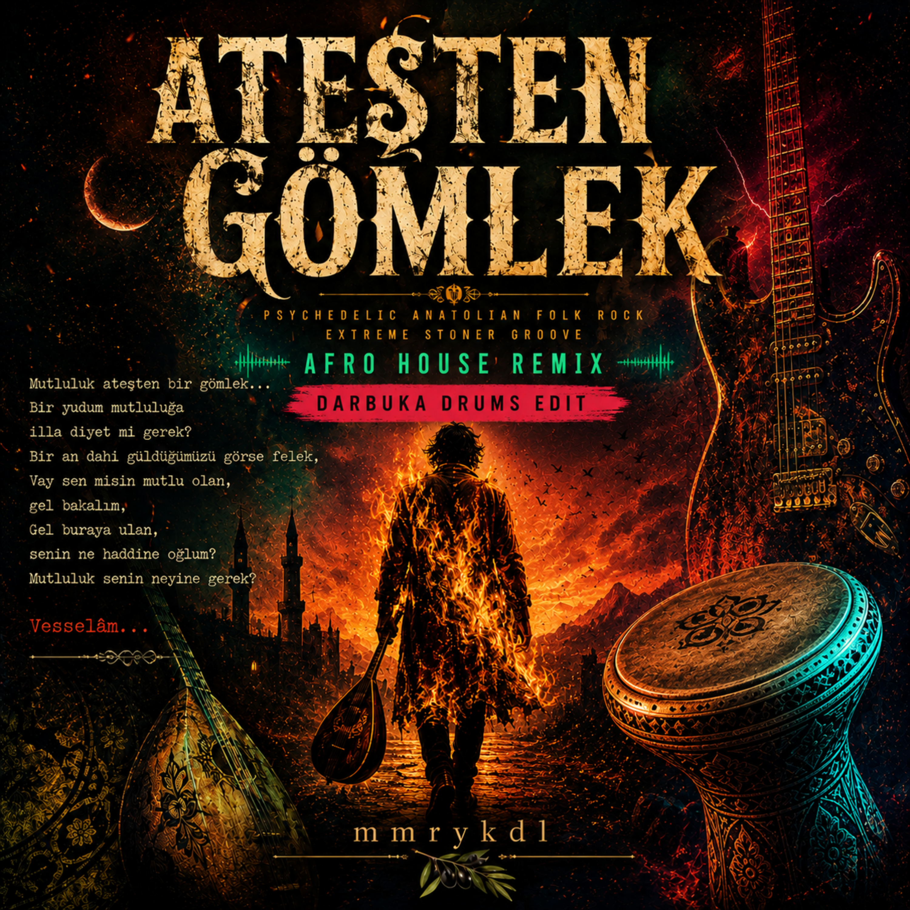 Ateşten Gömlek (darbuka drums edit) by MMRYKDL cover art
