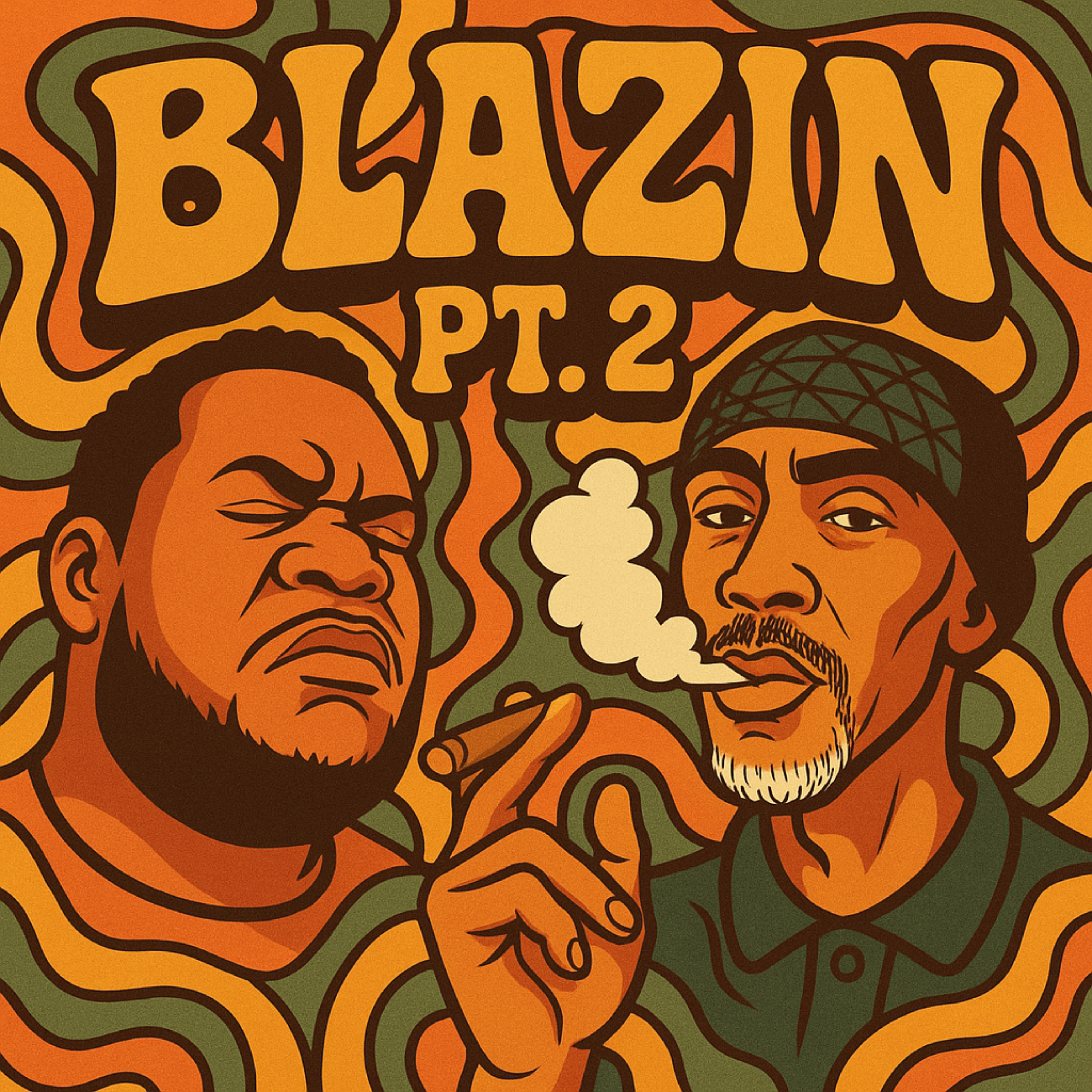 Blazin Pt. 2 artwork