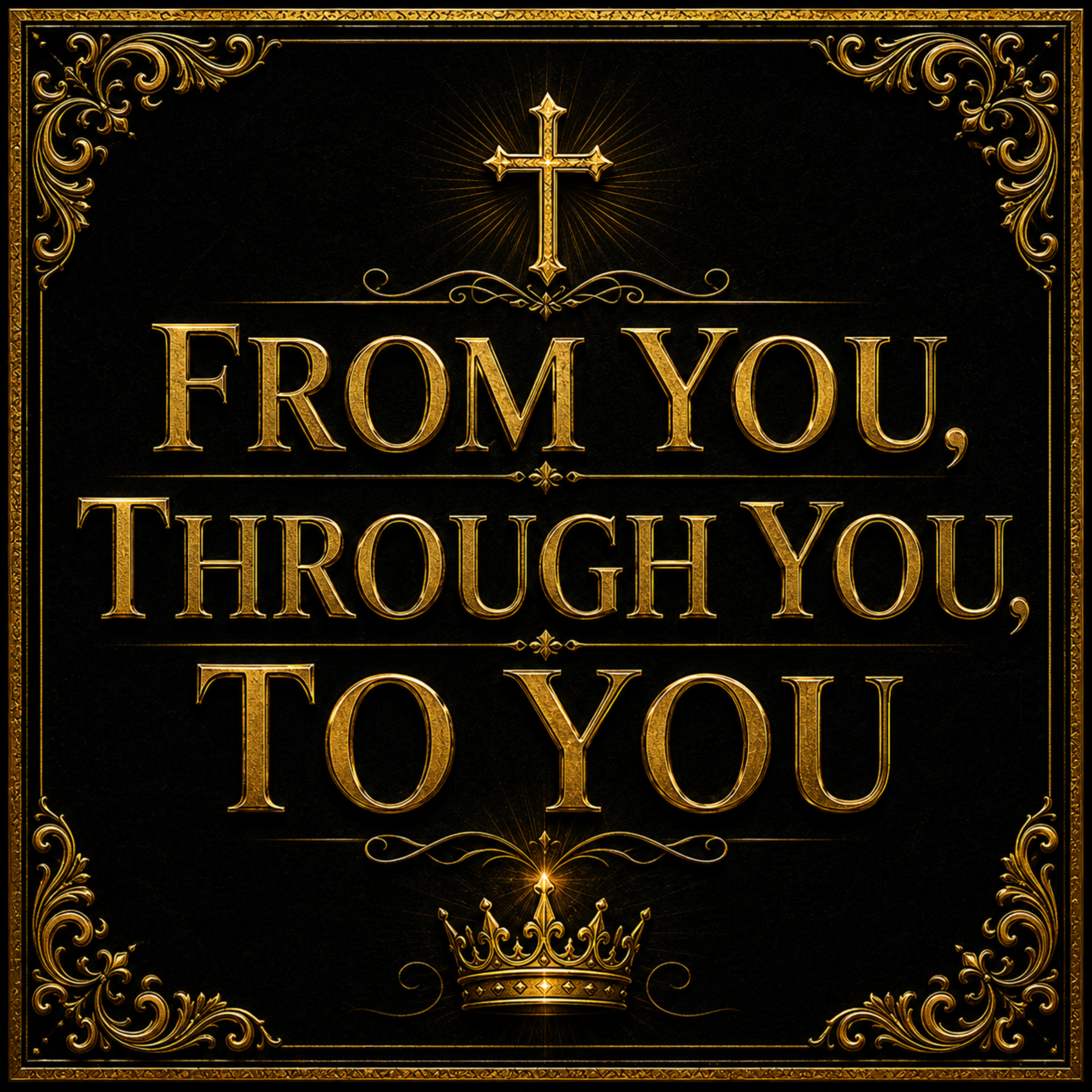 From You,Through You,To You by Trusting in God Music cover art