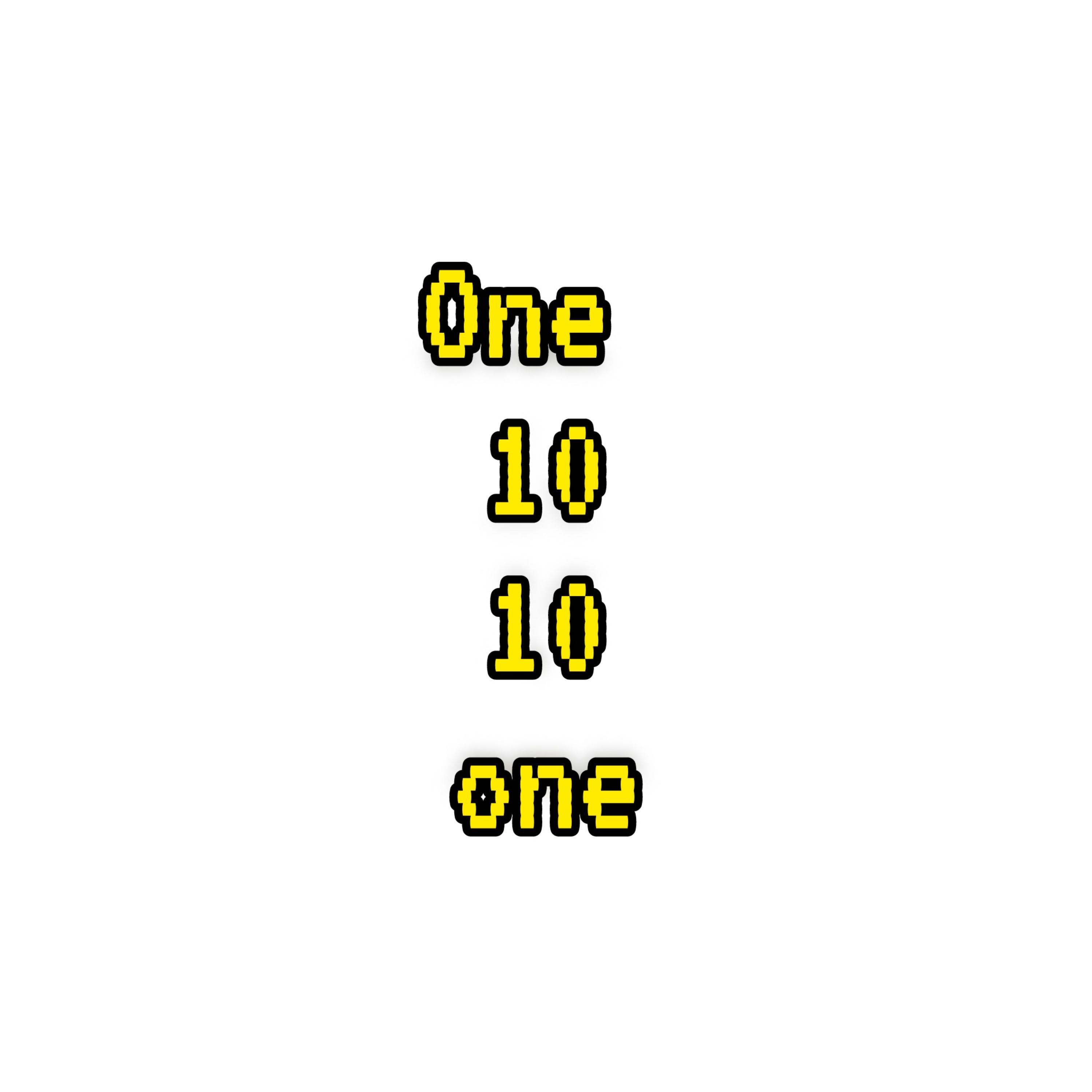 One 10 10 one artwork
