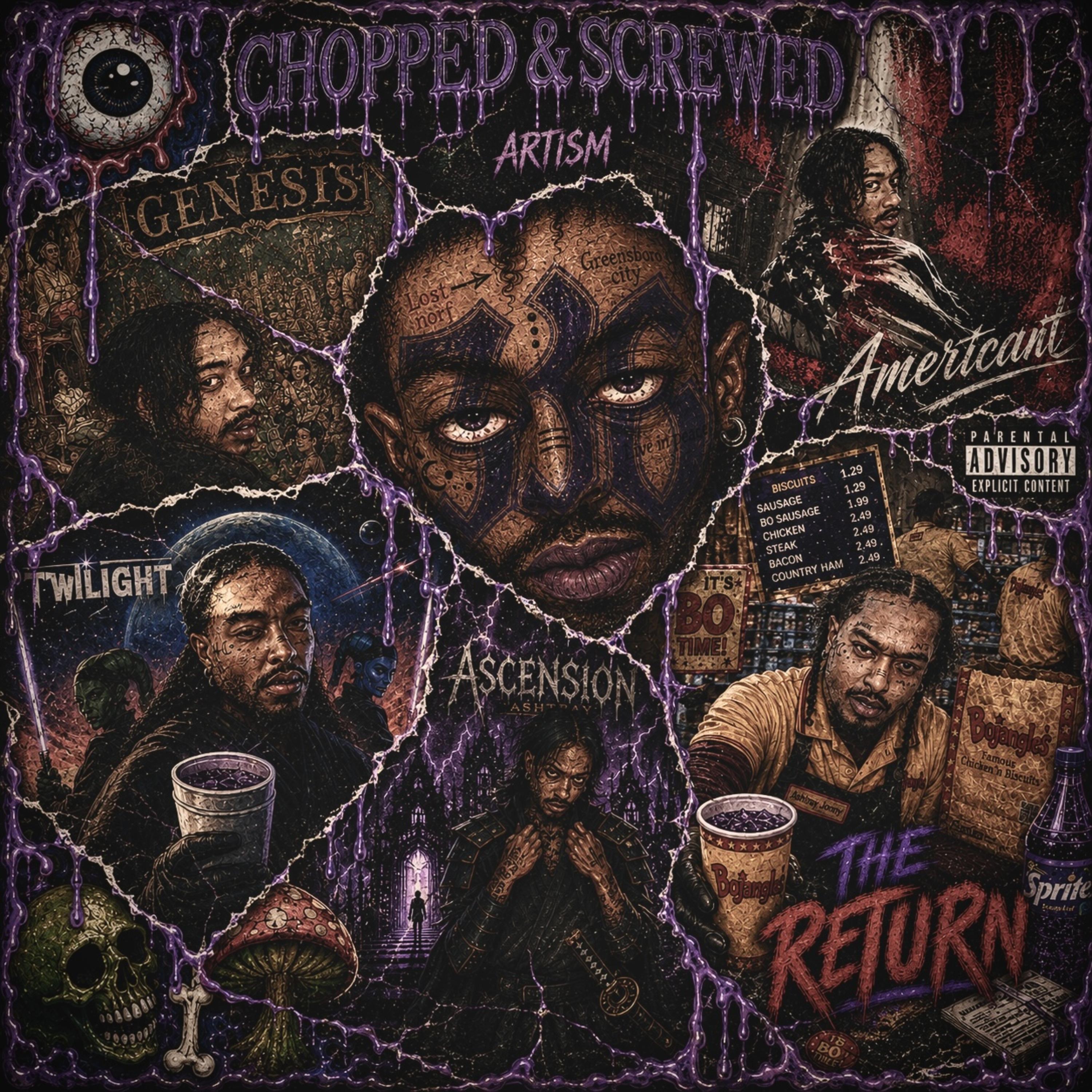 I’m Chopped & Screwed by Ashtray Jonny cover art