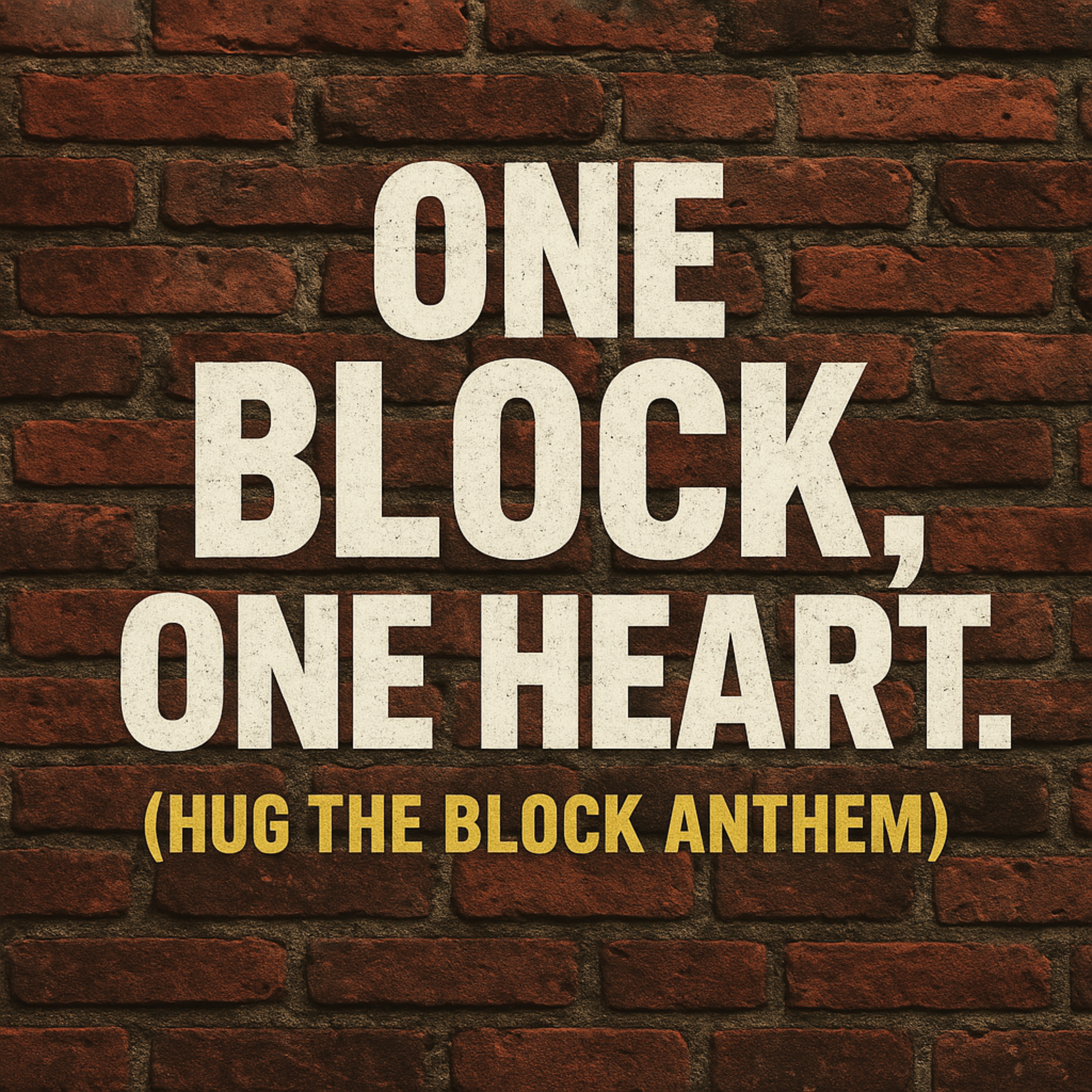 One Block, One Heart (Hug The Block Anthem) artwork