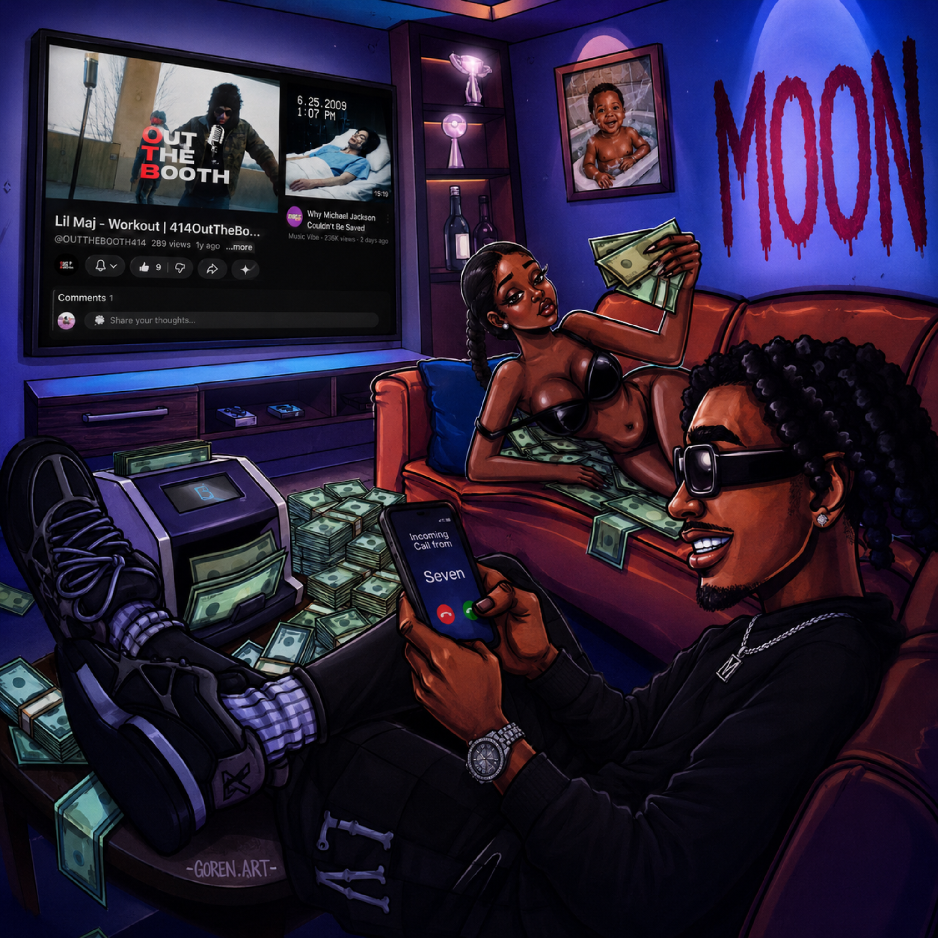 Y.C.B.M.R by LIL MAJ cover art