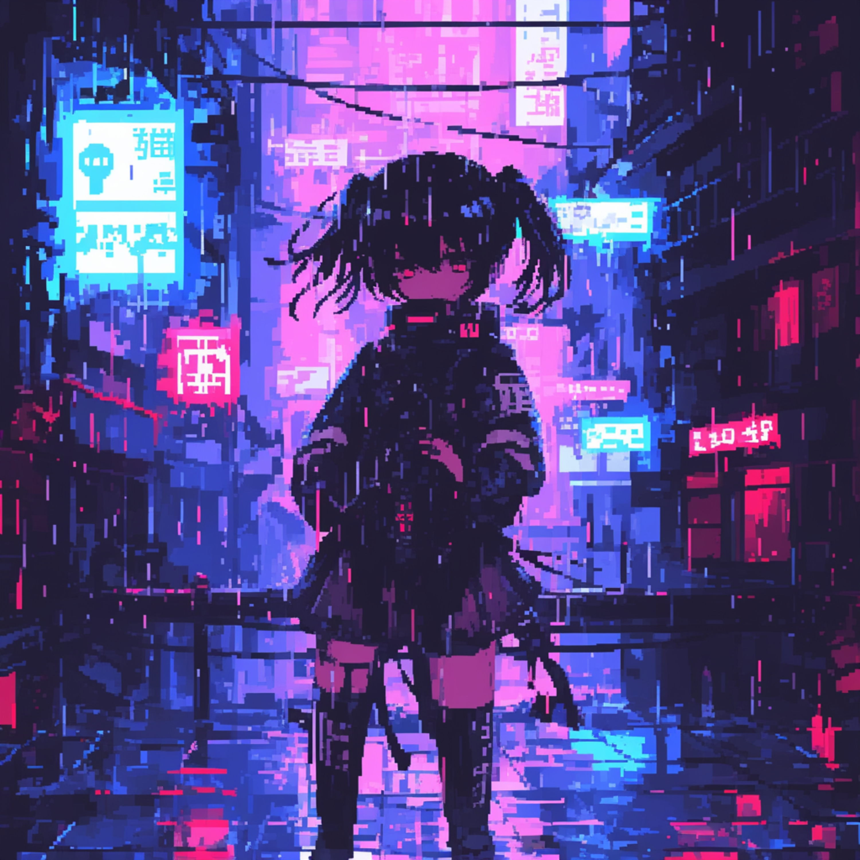 Neon Shadows artwork