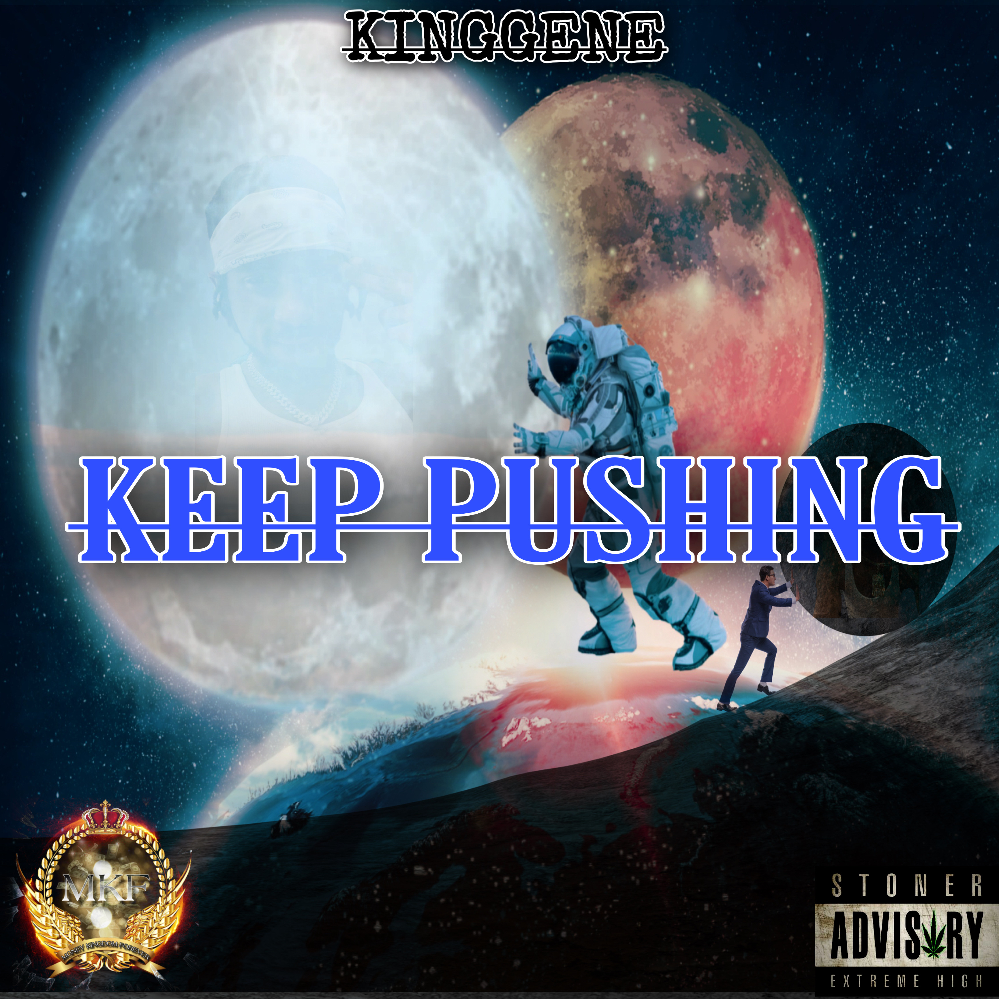 KEEP PUSHING artwork