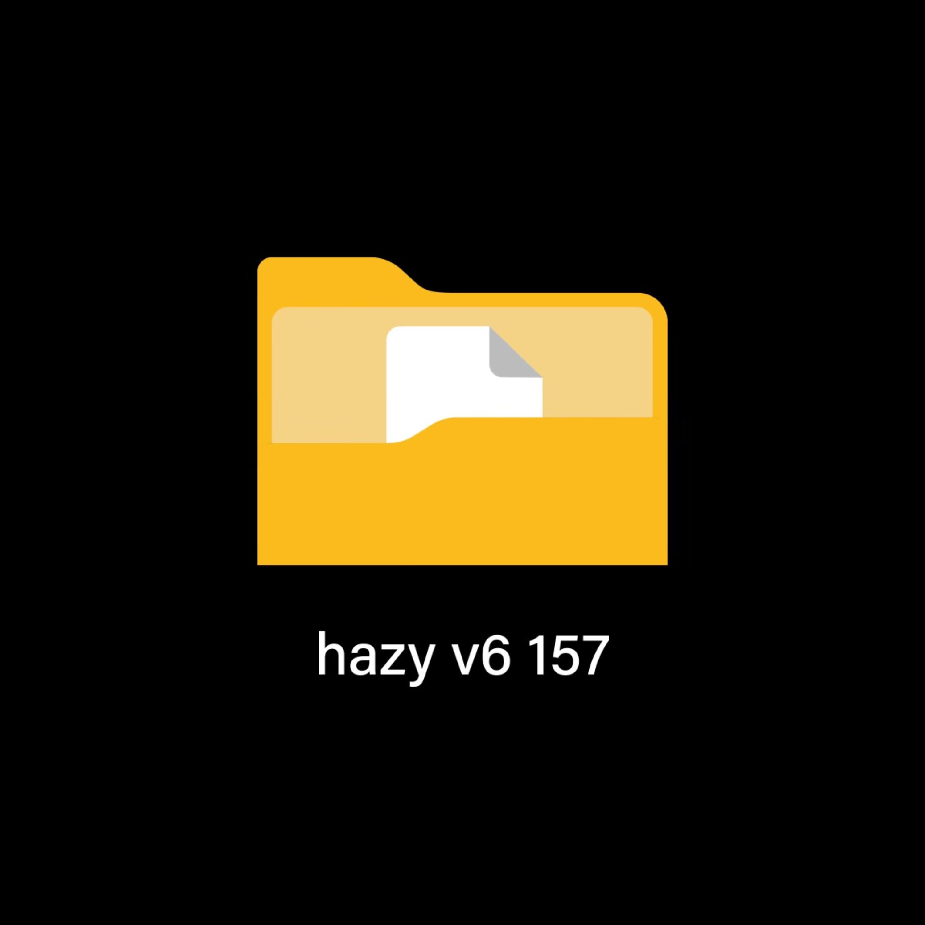 Hazy artwork
