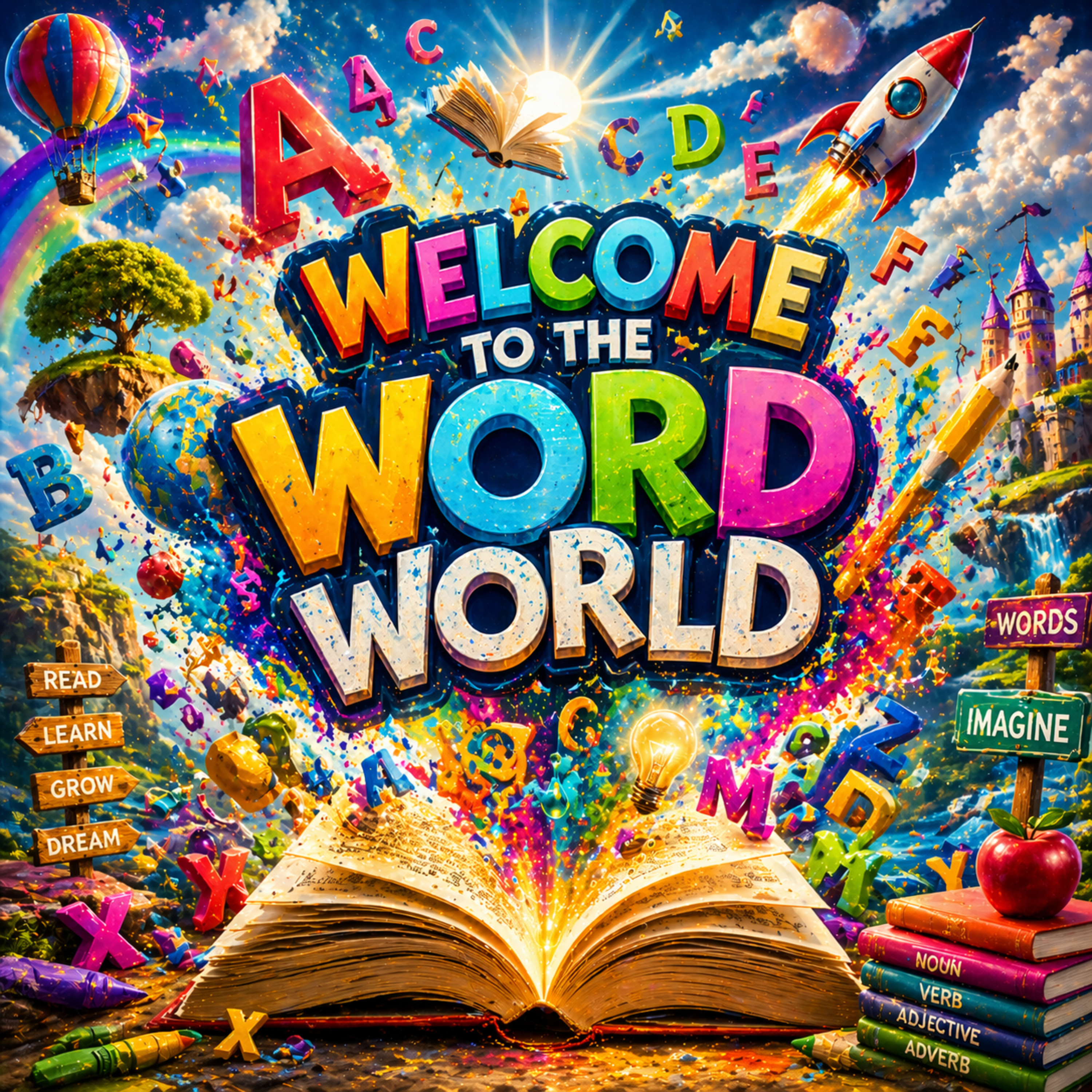 Welcome To The Word World by TheDivinePsycho cover art