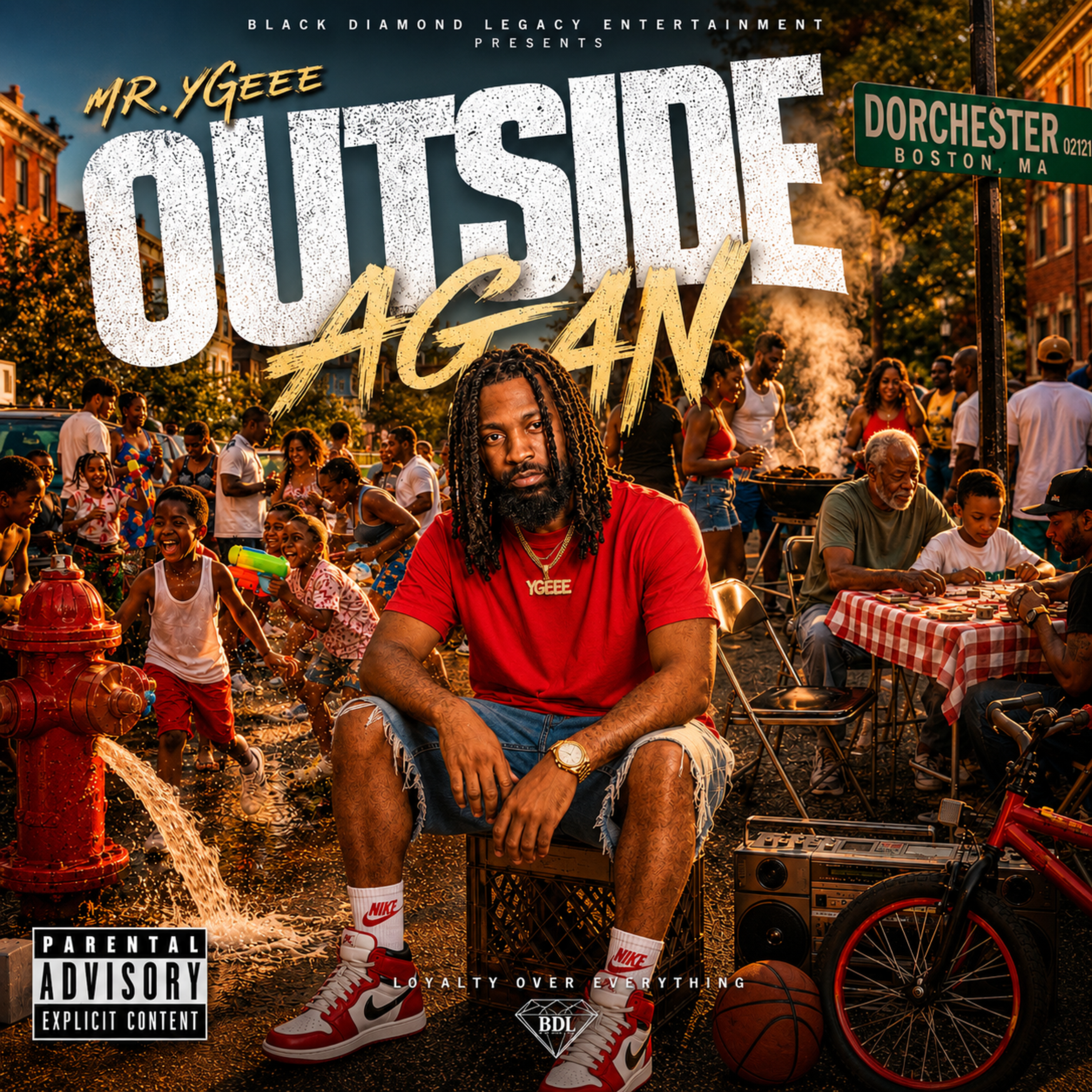 OUTSIDE AGAIN by Mr. YGeee cover art