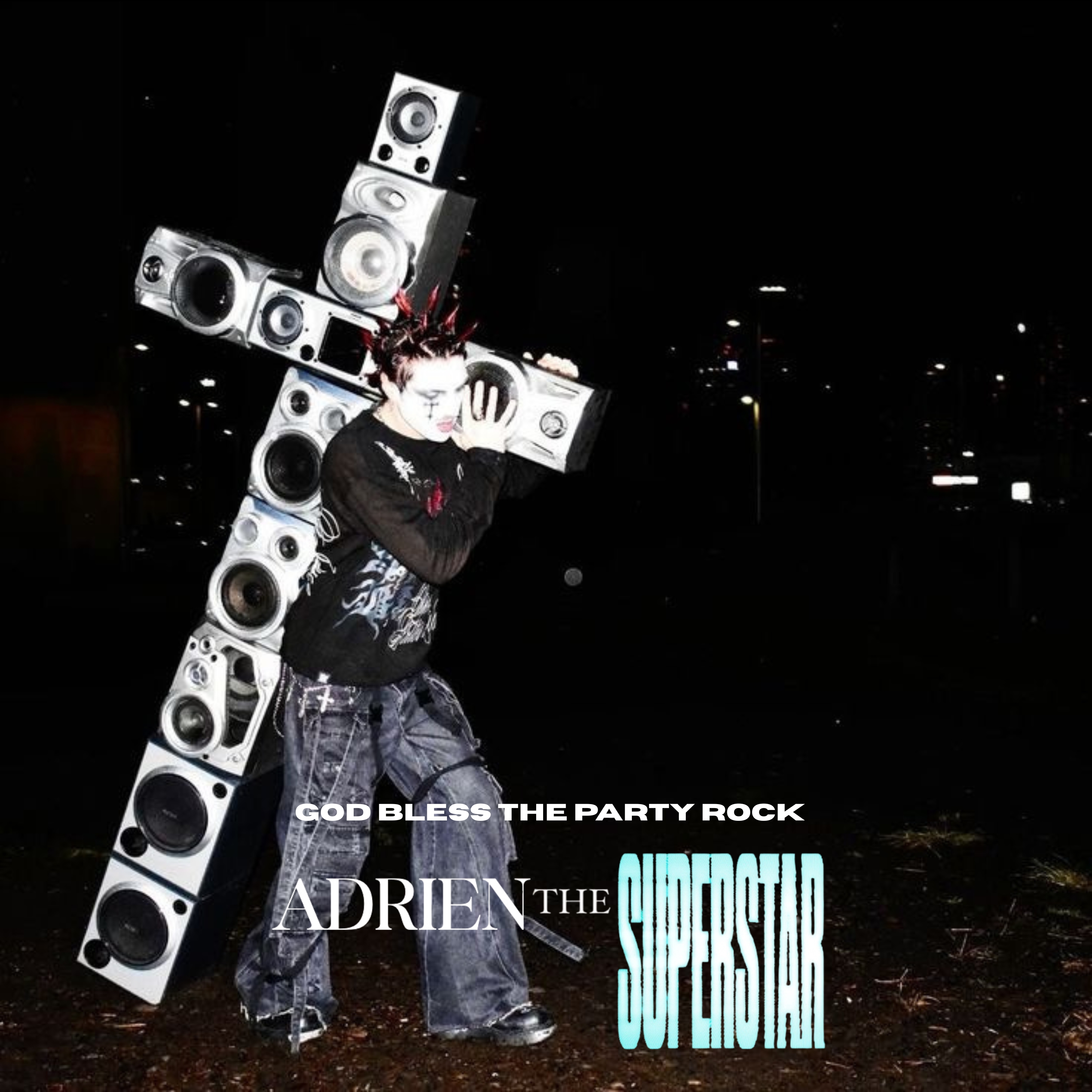 GOD BLESS THE PARTY ROCK artwork