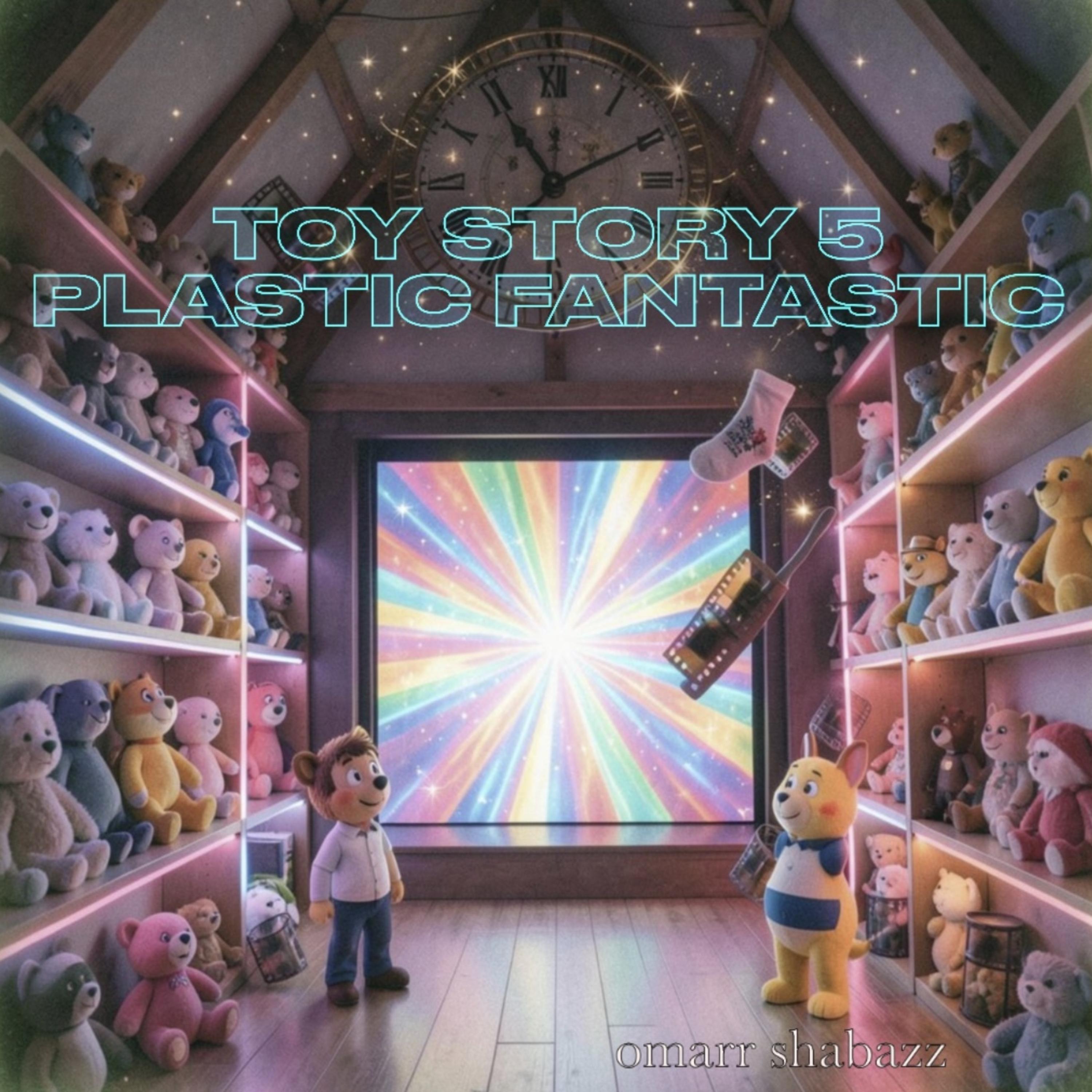 Toy Story 5. Plastic Fantastic by OMARR SHABAZZ cover art