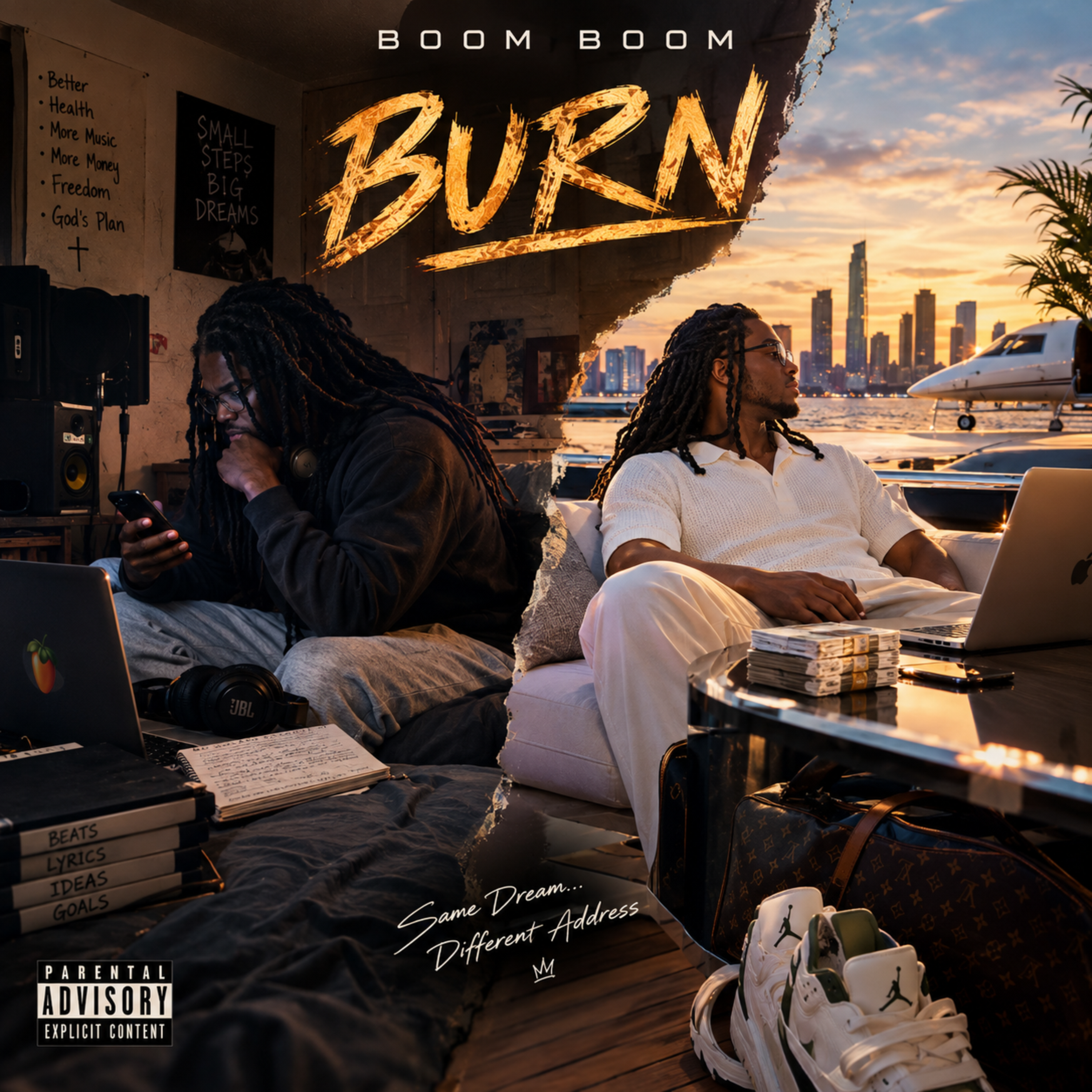 Burn by Boom Boom cover art