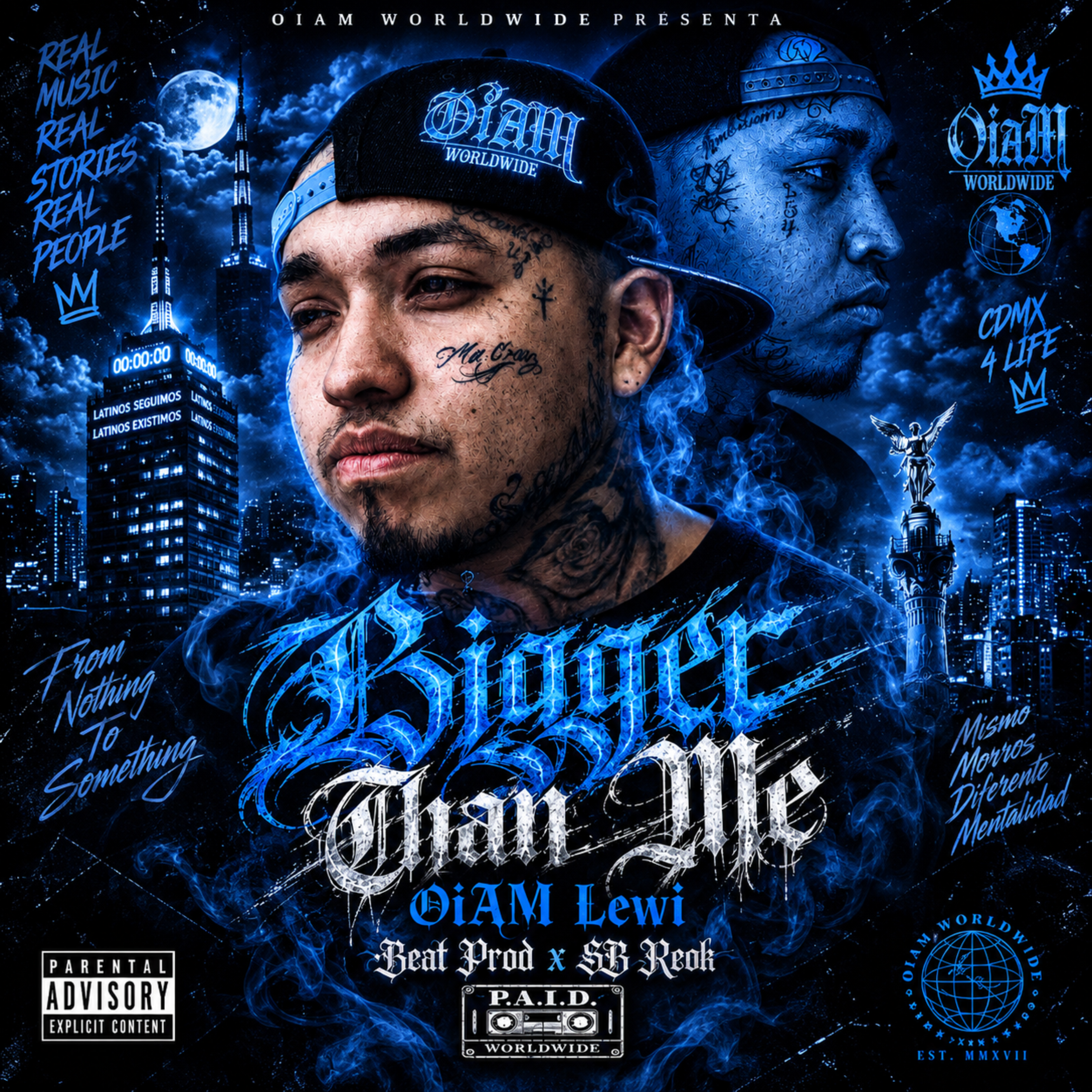 Bigger Than Me by OiAM Lewi cover art