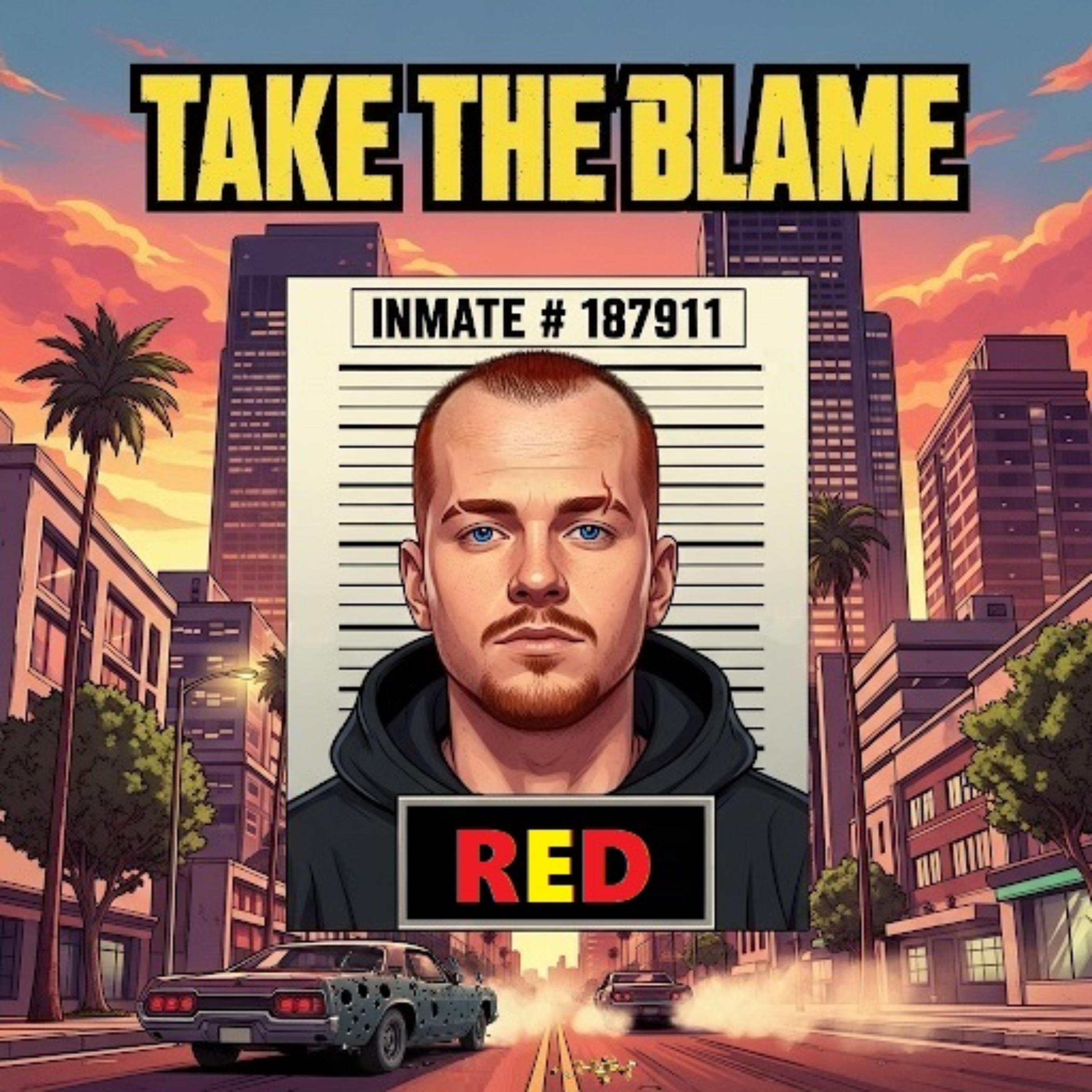 TAKE THE BLAME by RED cover art