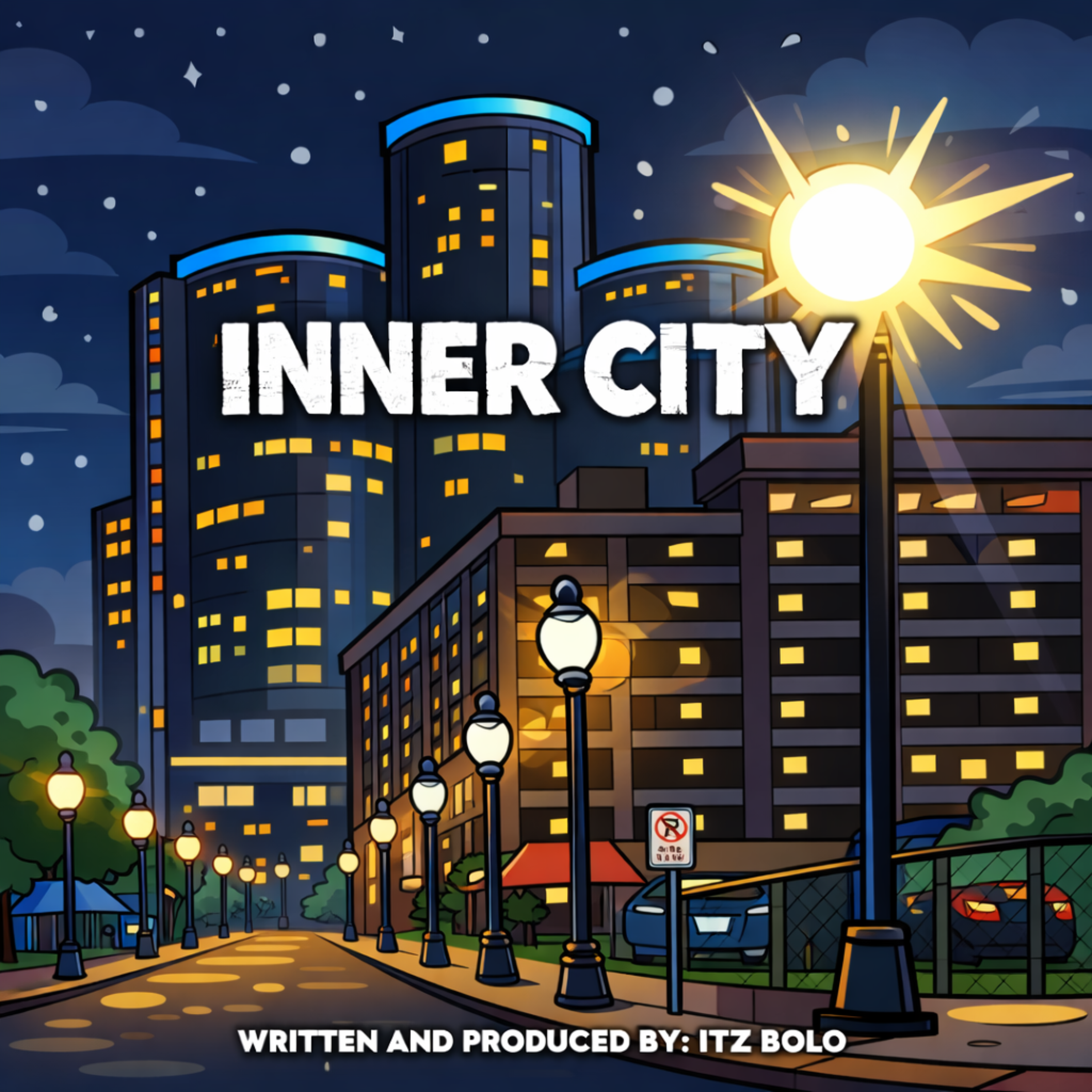Inner city artwork
