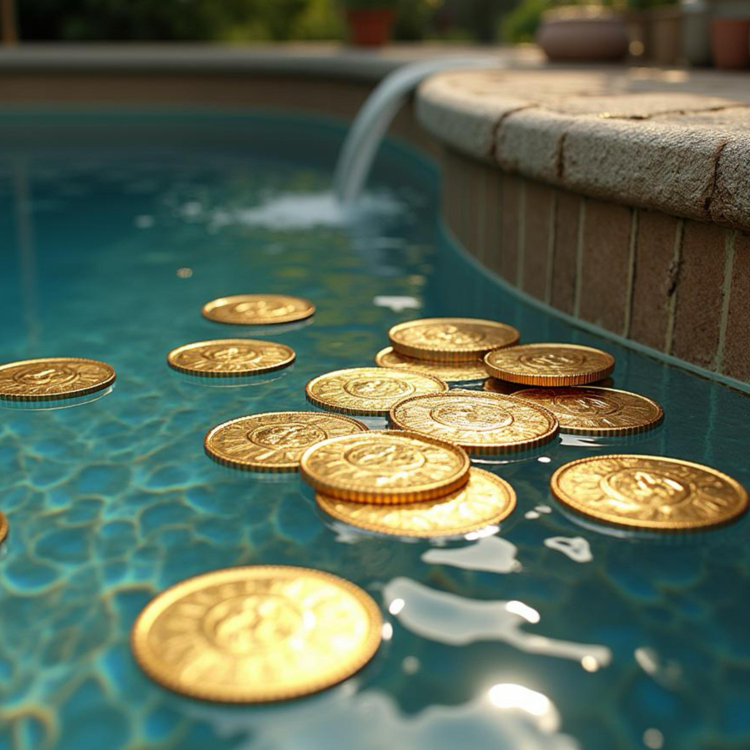 Flowing Liquid Metal artwork