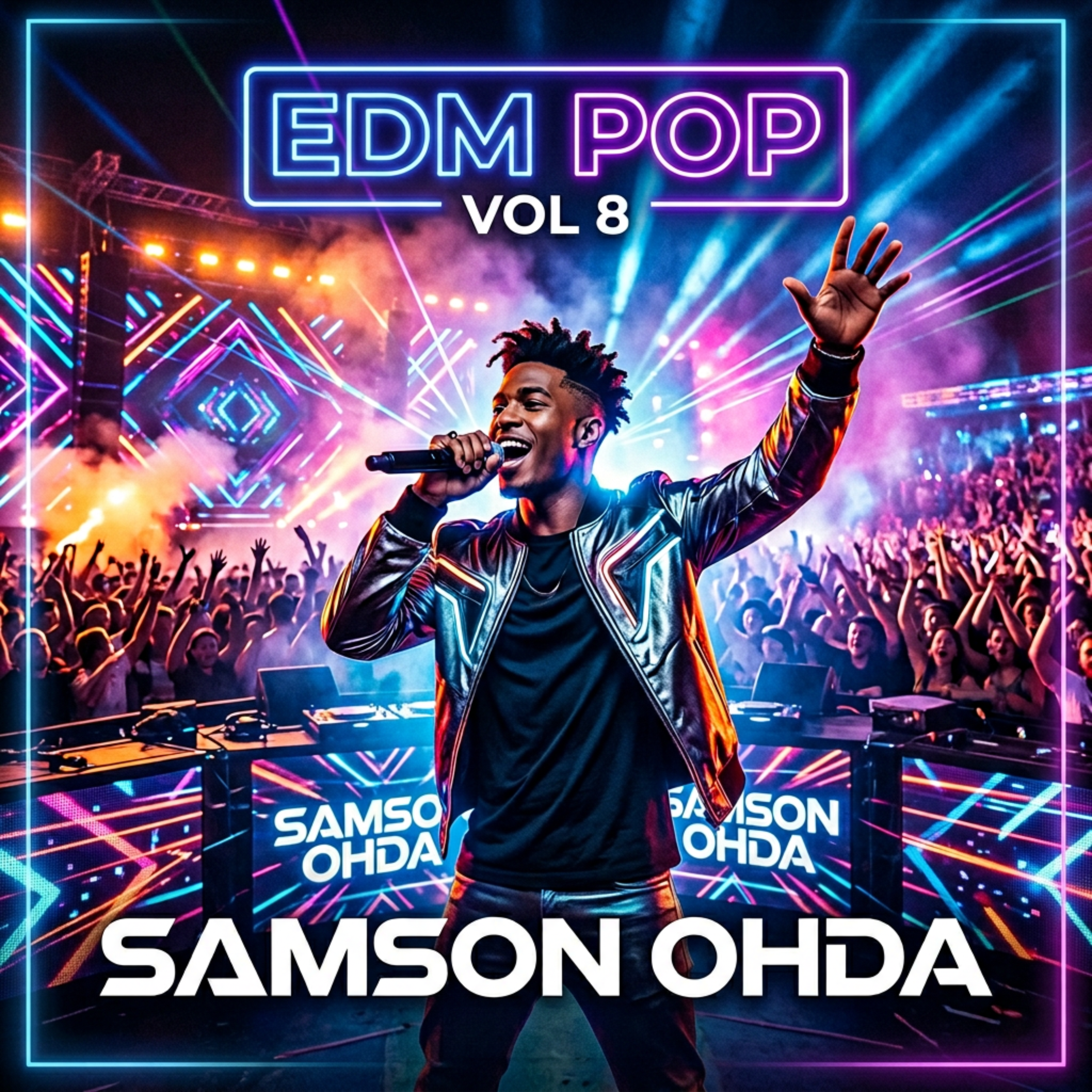 Edm Pop Vol 8 Album artwork