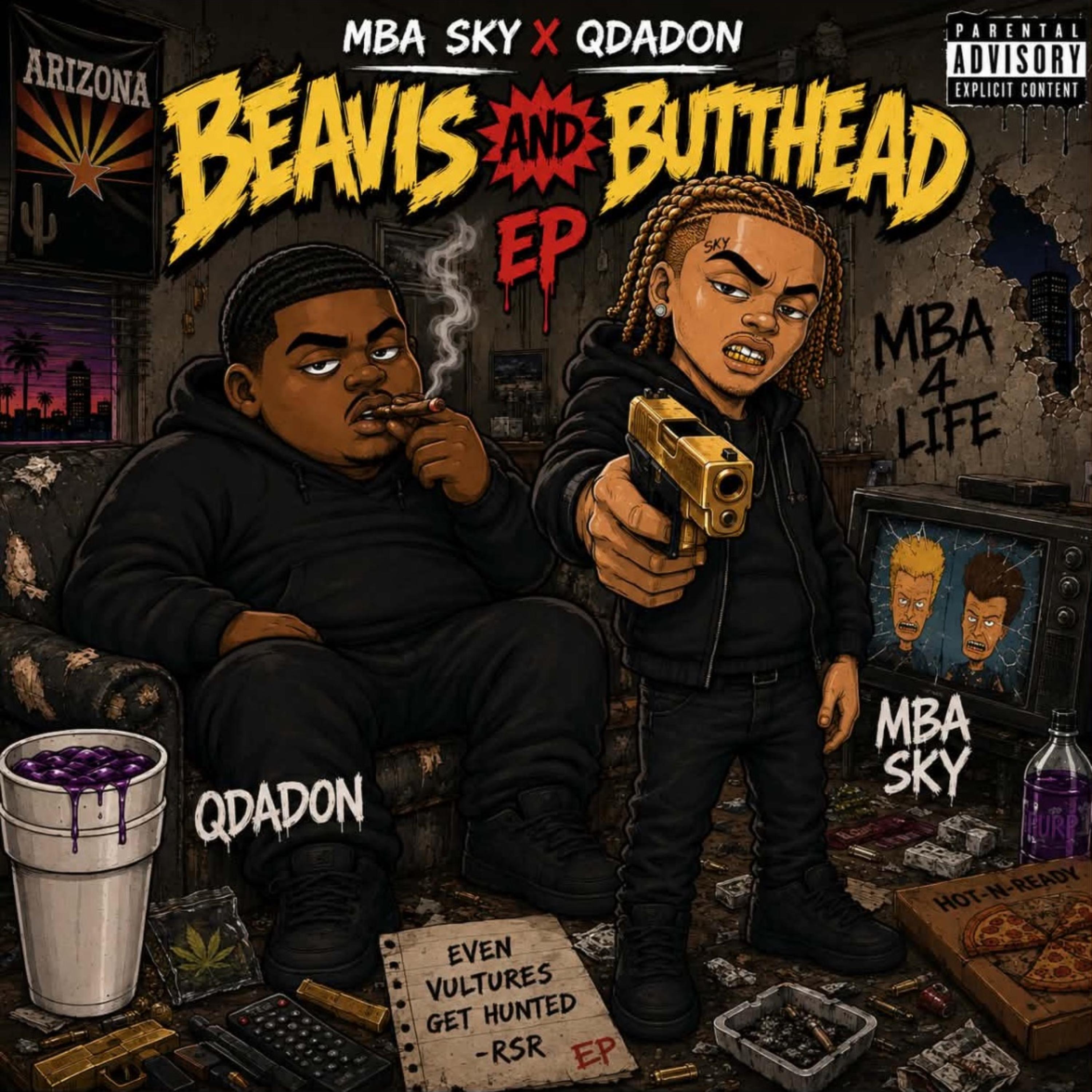 Beavis & Butthead by Mba Sky cover art