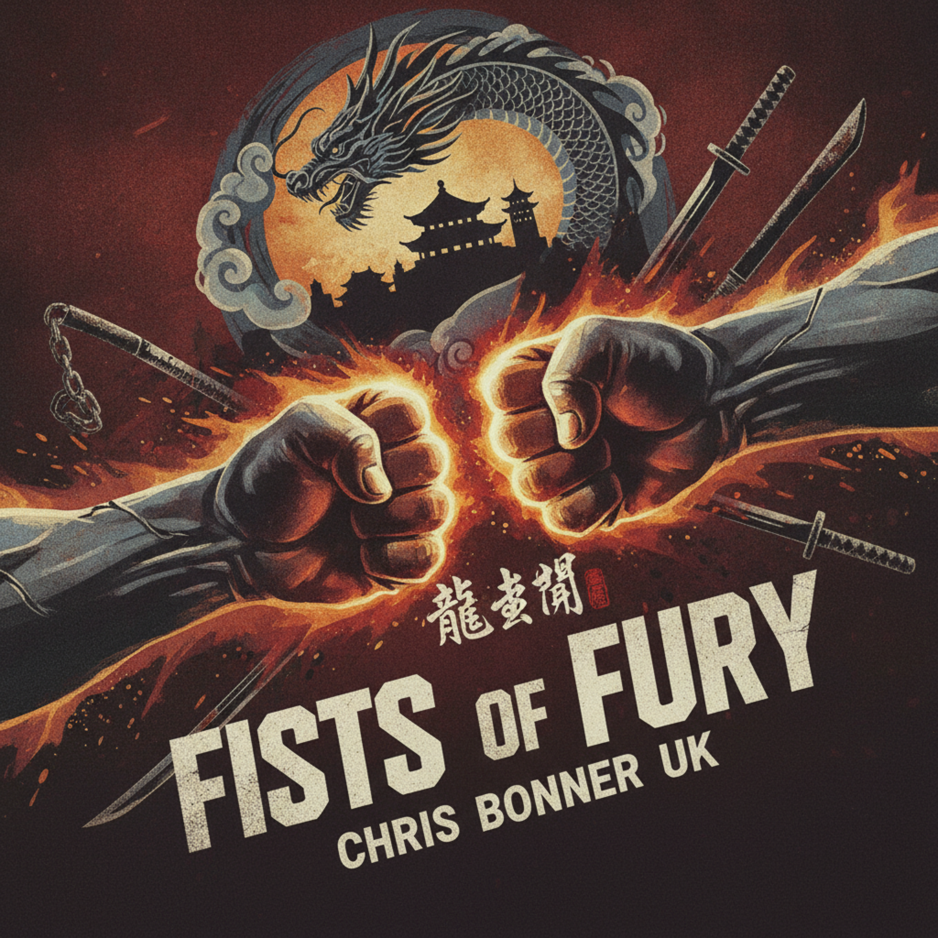 Fists of Fury by Chris Bonner UK cover art