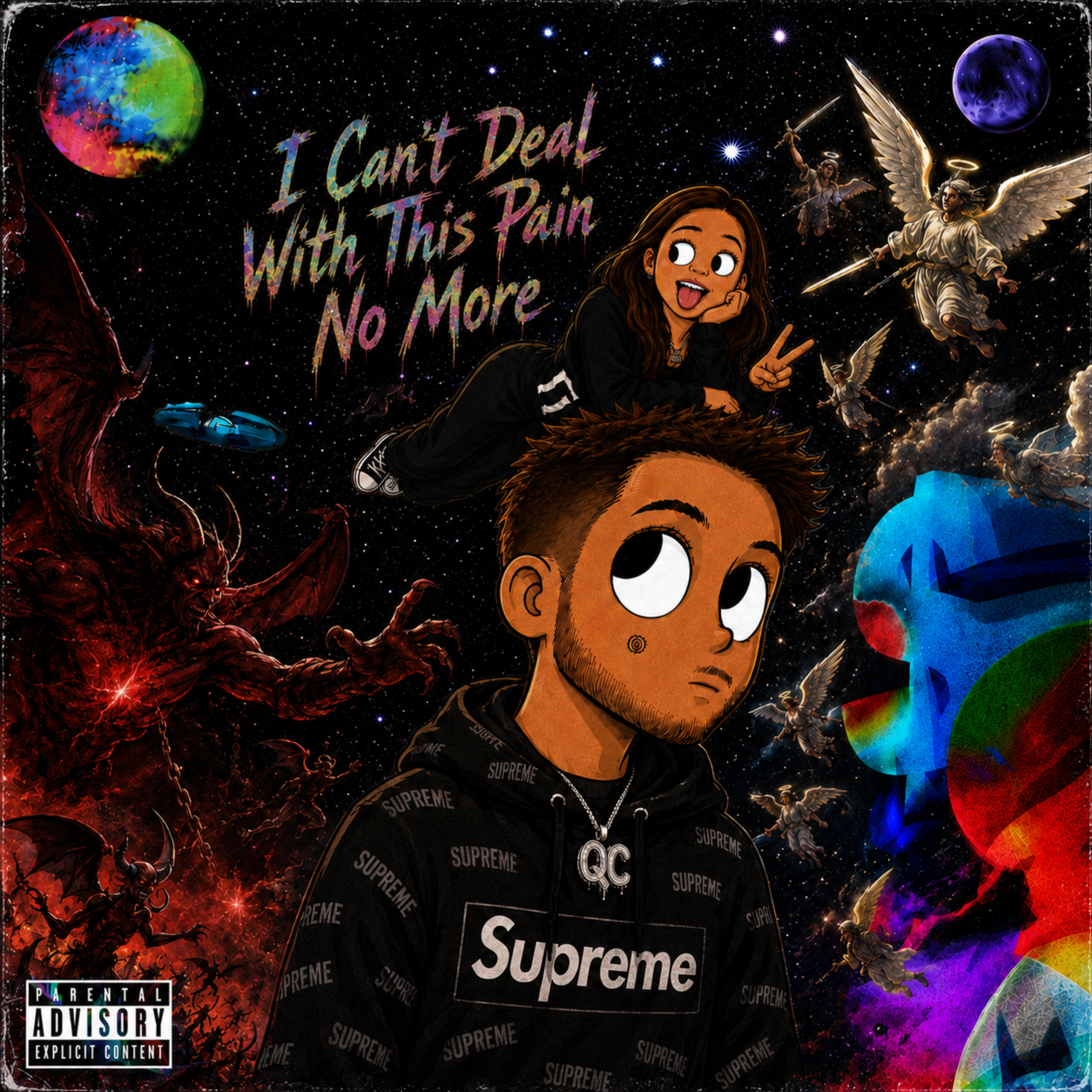I Can’t Deal With This Pain No More by QC ALEC cover art