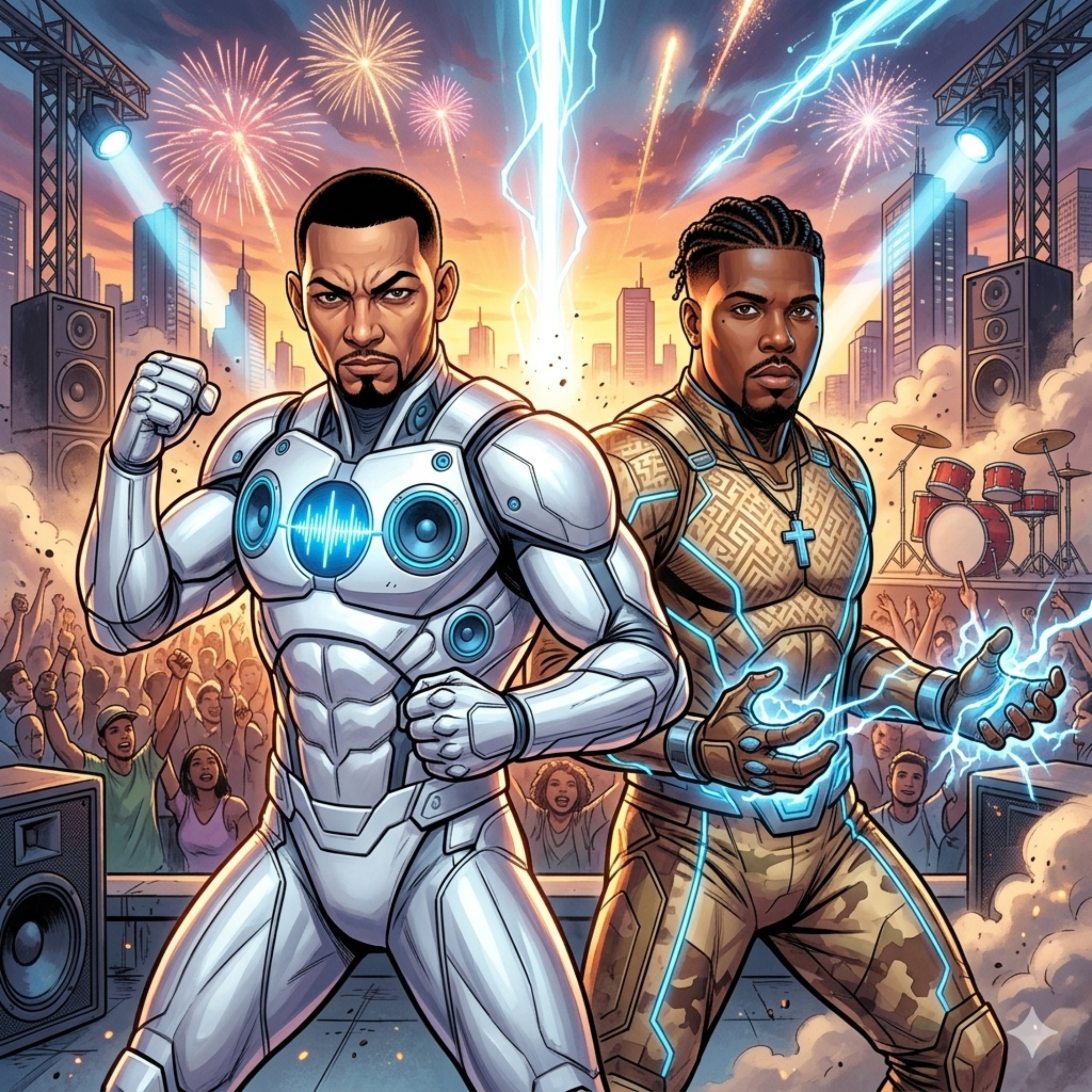 Super Heroe by Jesús piece cover art