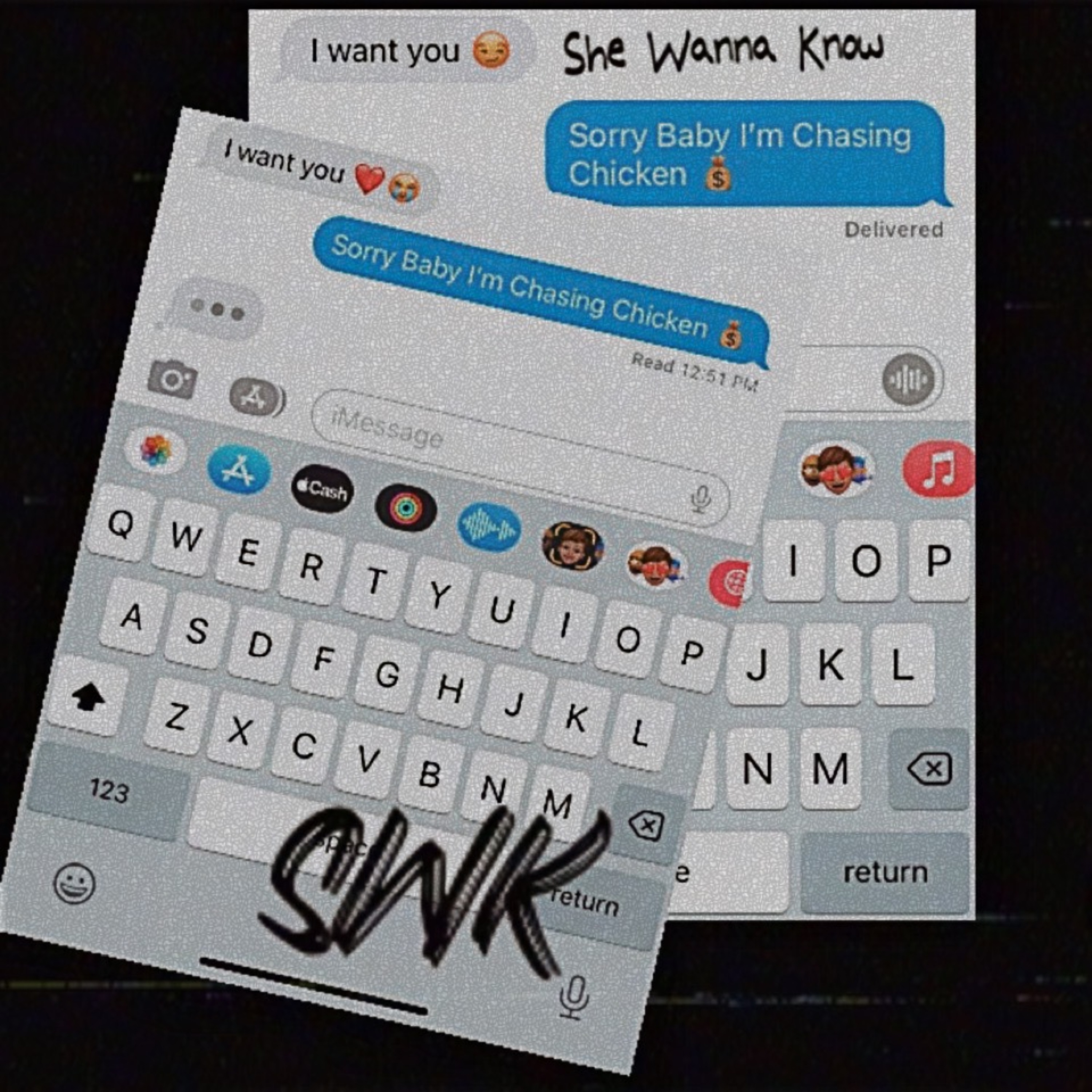 SWK (She Wanna Know) artwork