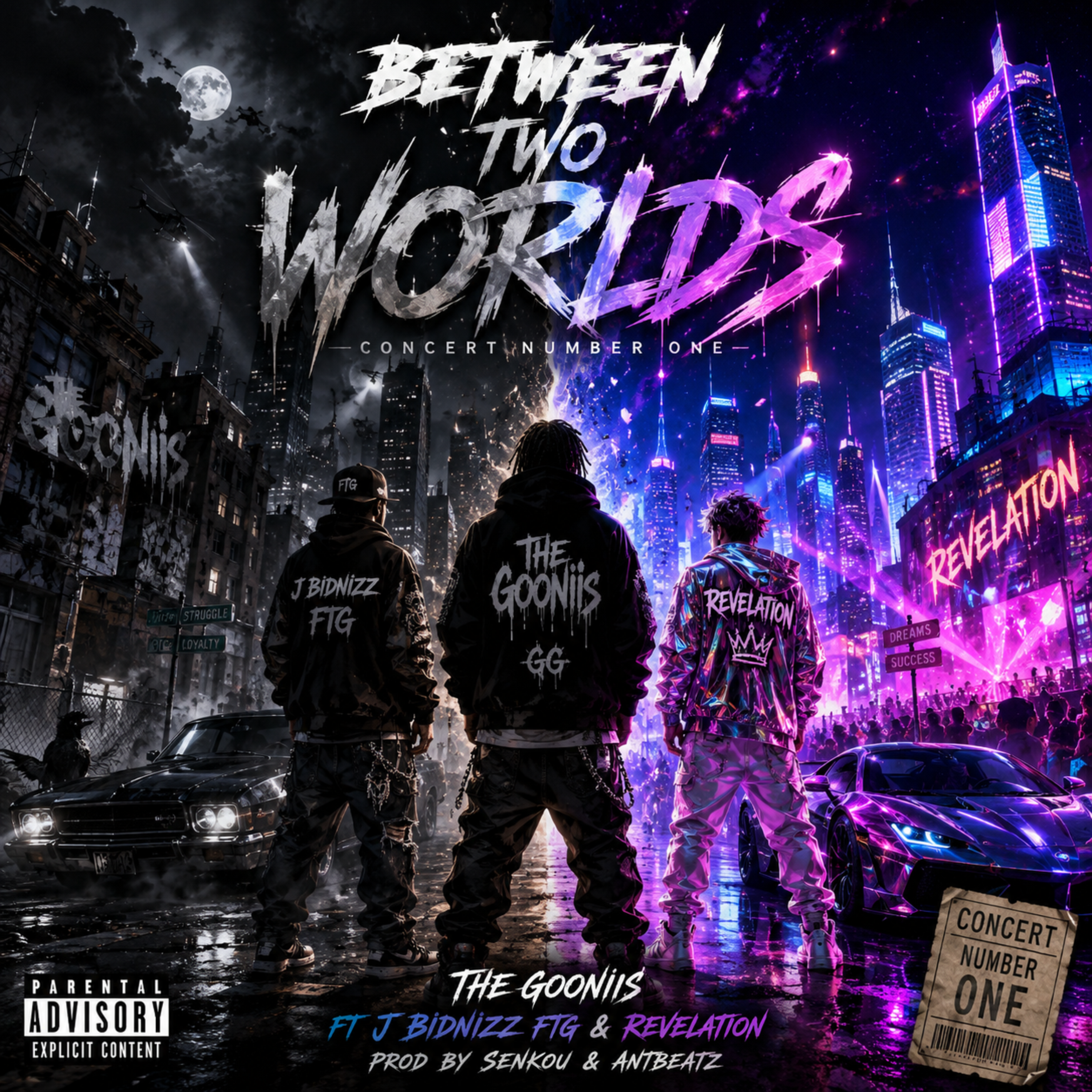 Between Two Worlds by The Gooniis cover art