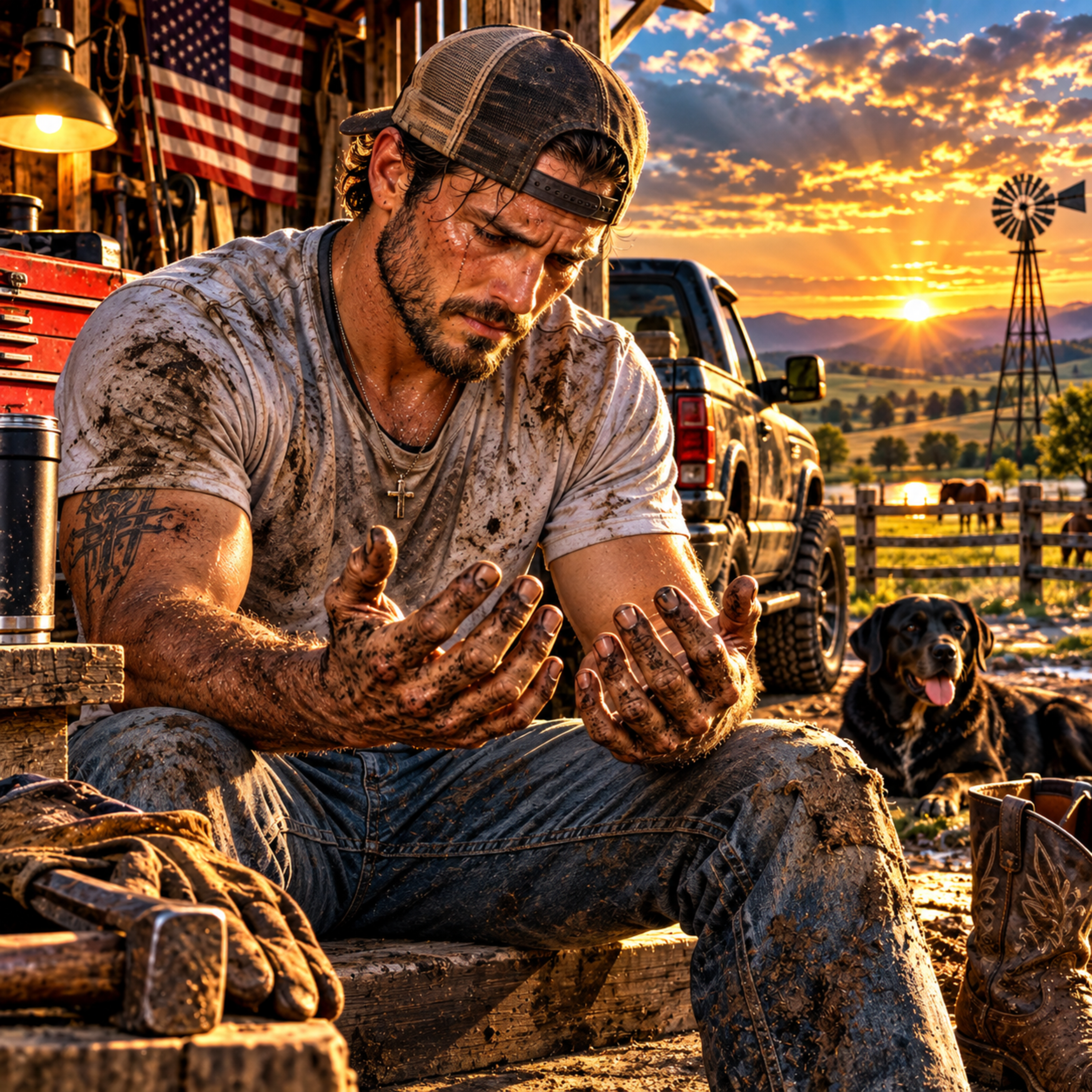 DIRT UNDER MY NAILS by Tim Anderson Lyrics cover art
