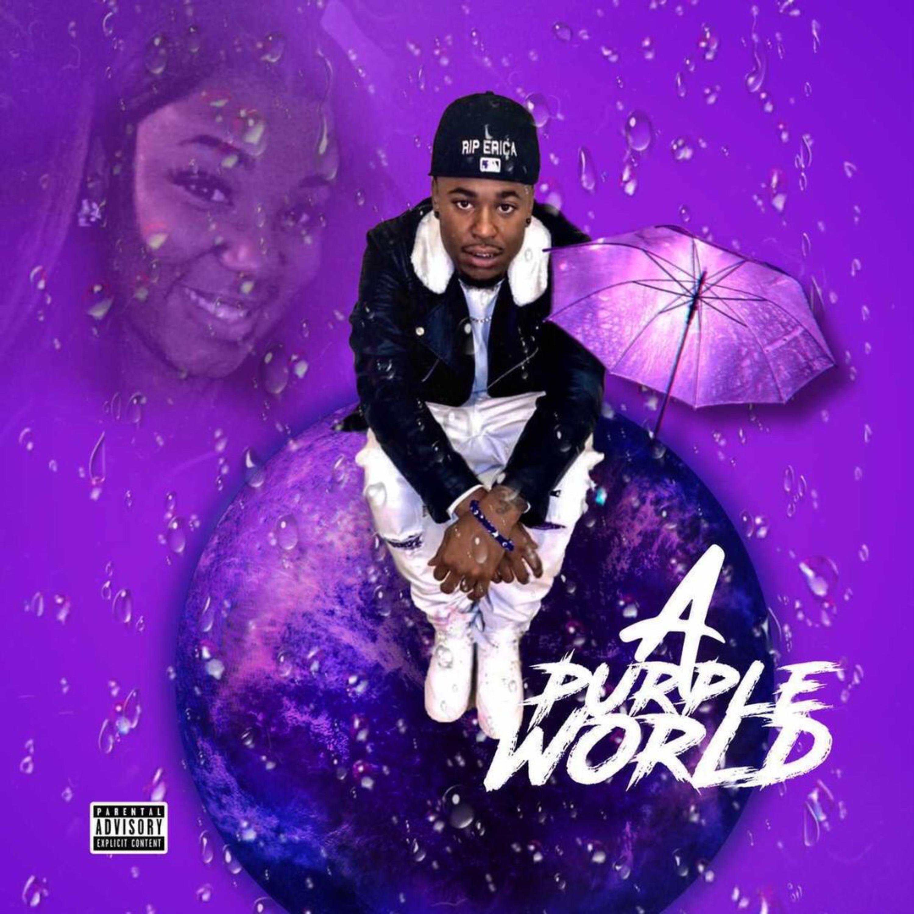 A PURPLE WORLD artwork