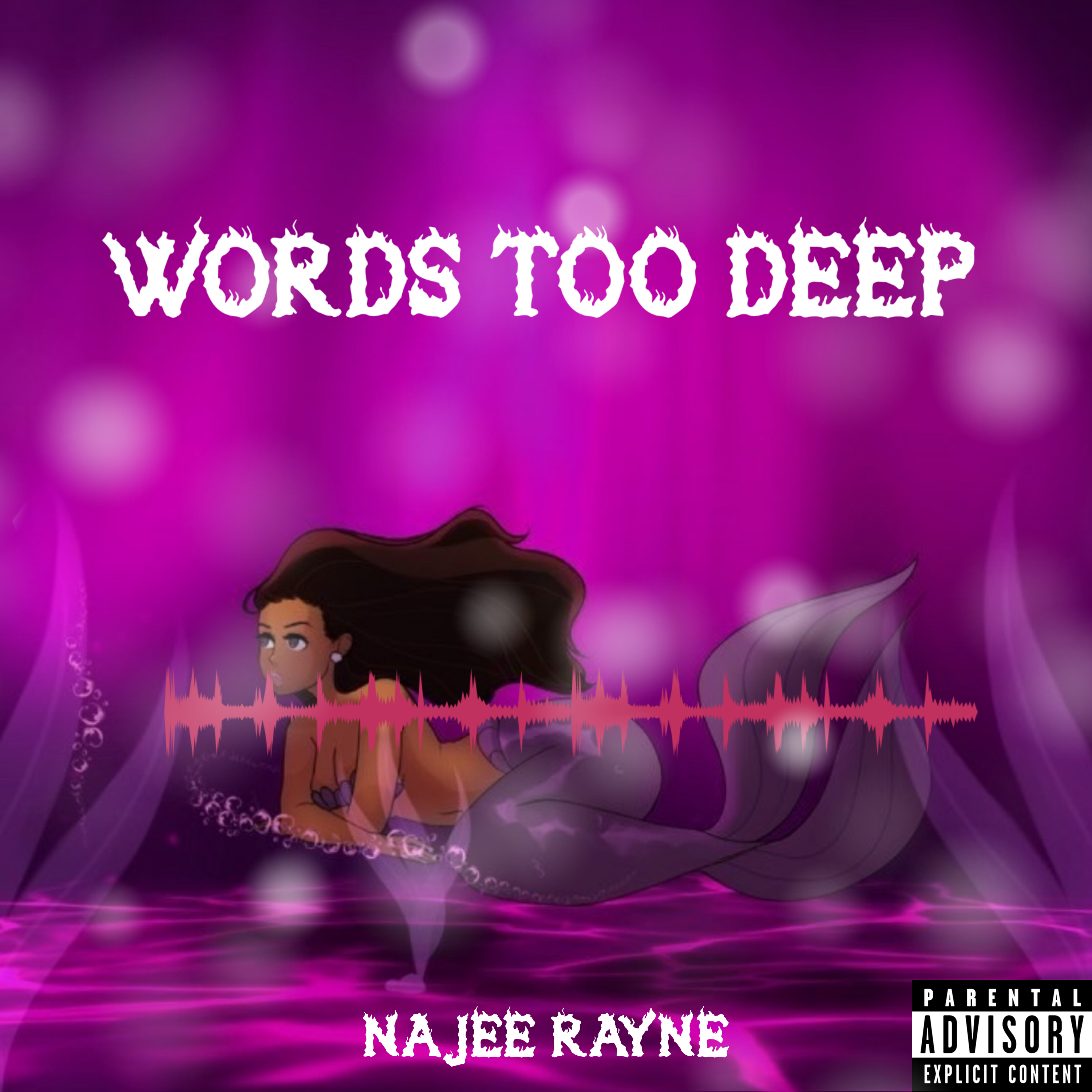 WORDS TOO DEEP artwork