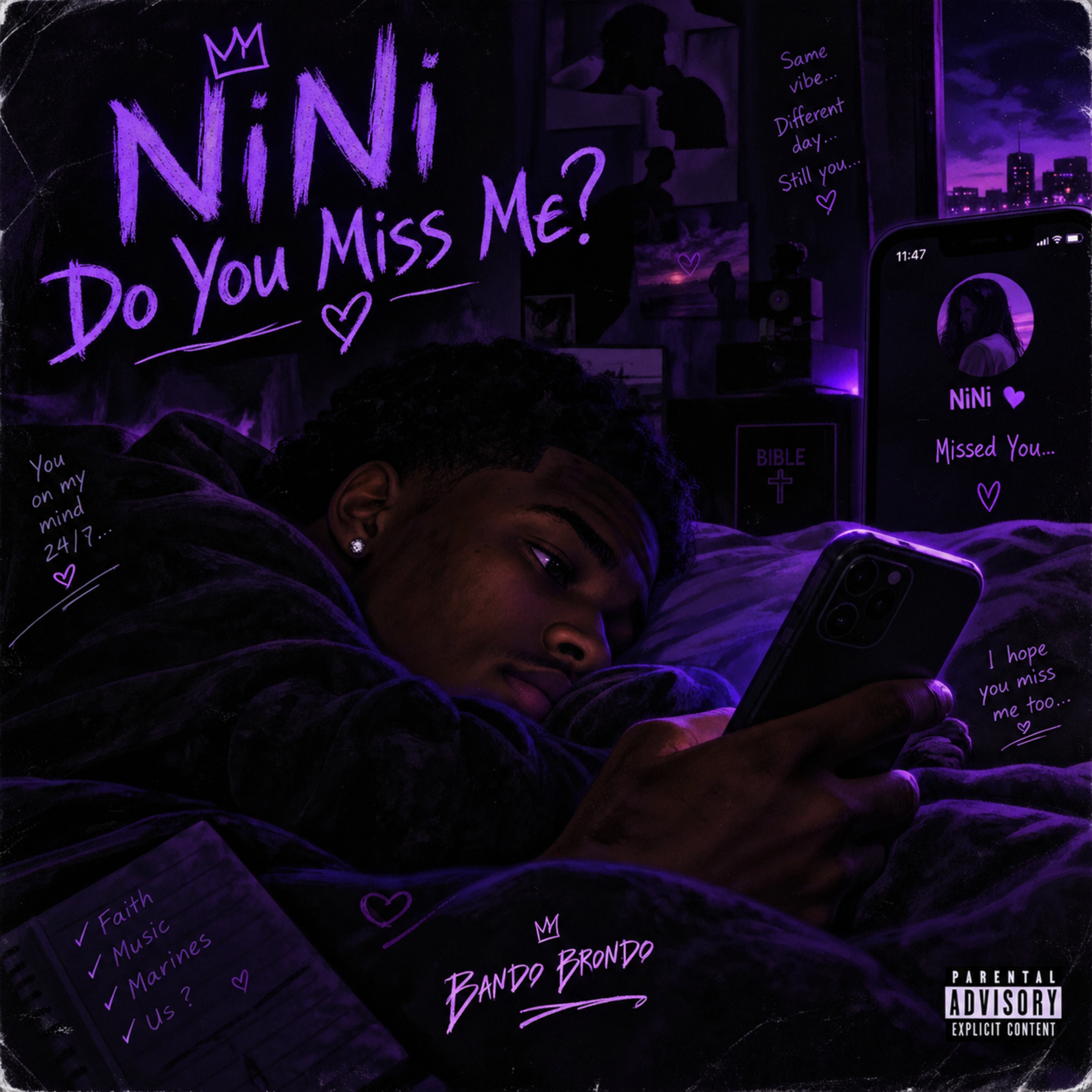 NiNi Do You Miss Me? by Bando Brondo cover art