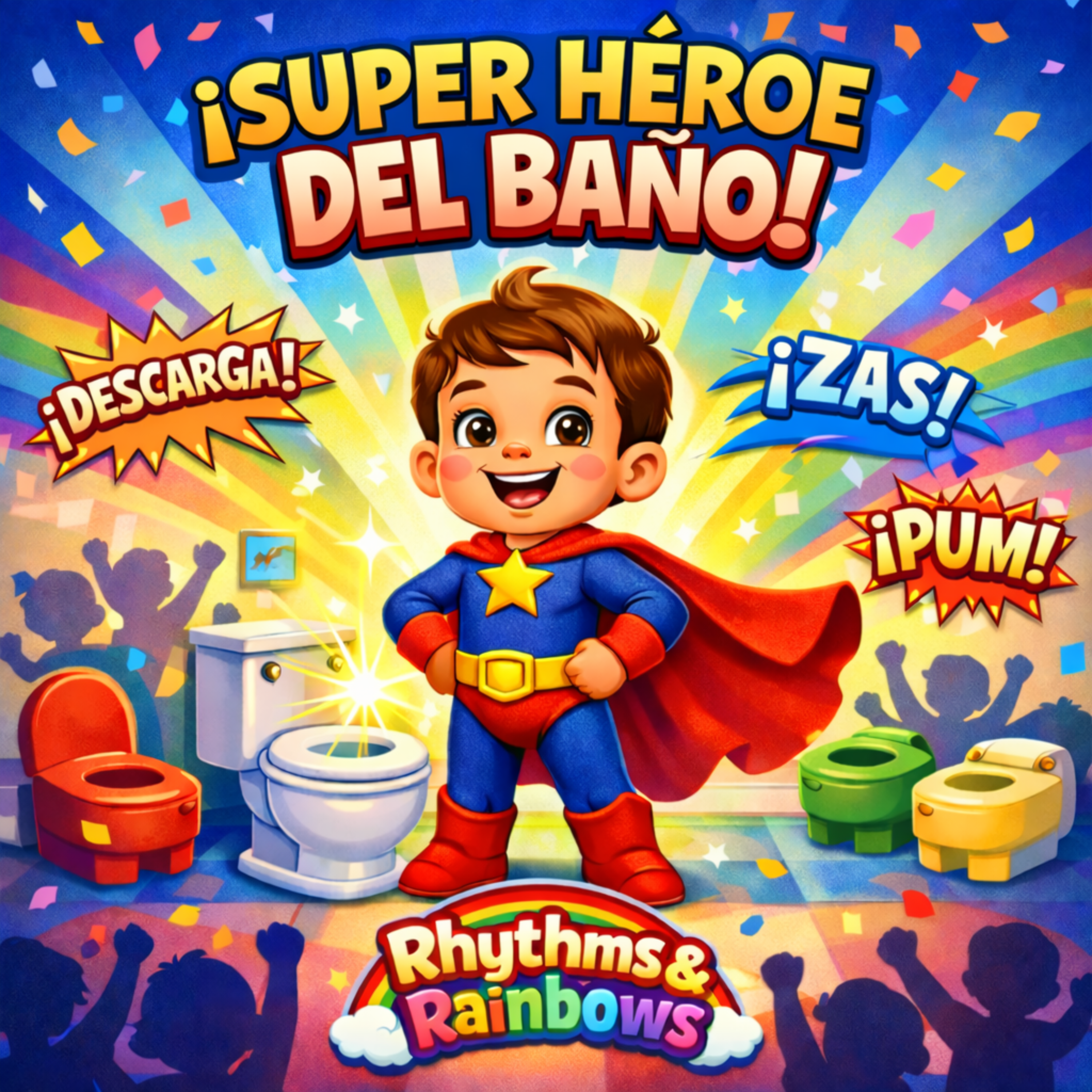 Súper Héroe Del Bano artwork