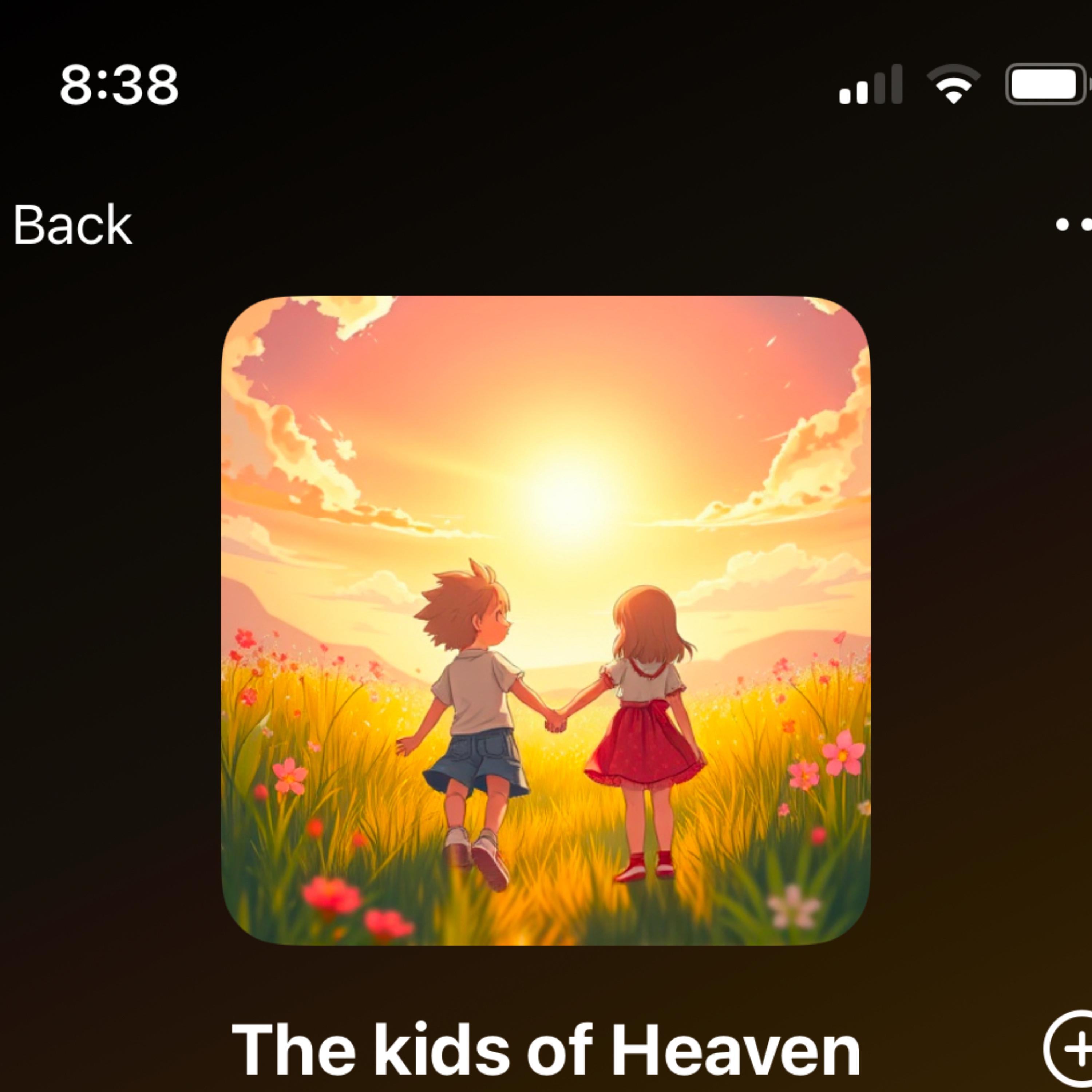 The kids of Heaven artwork
