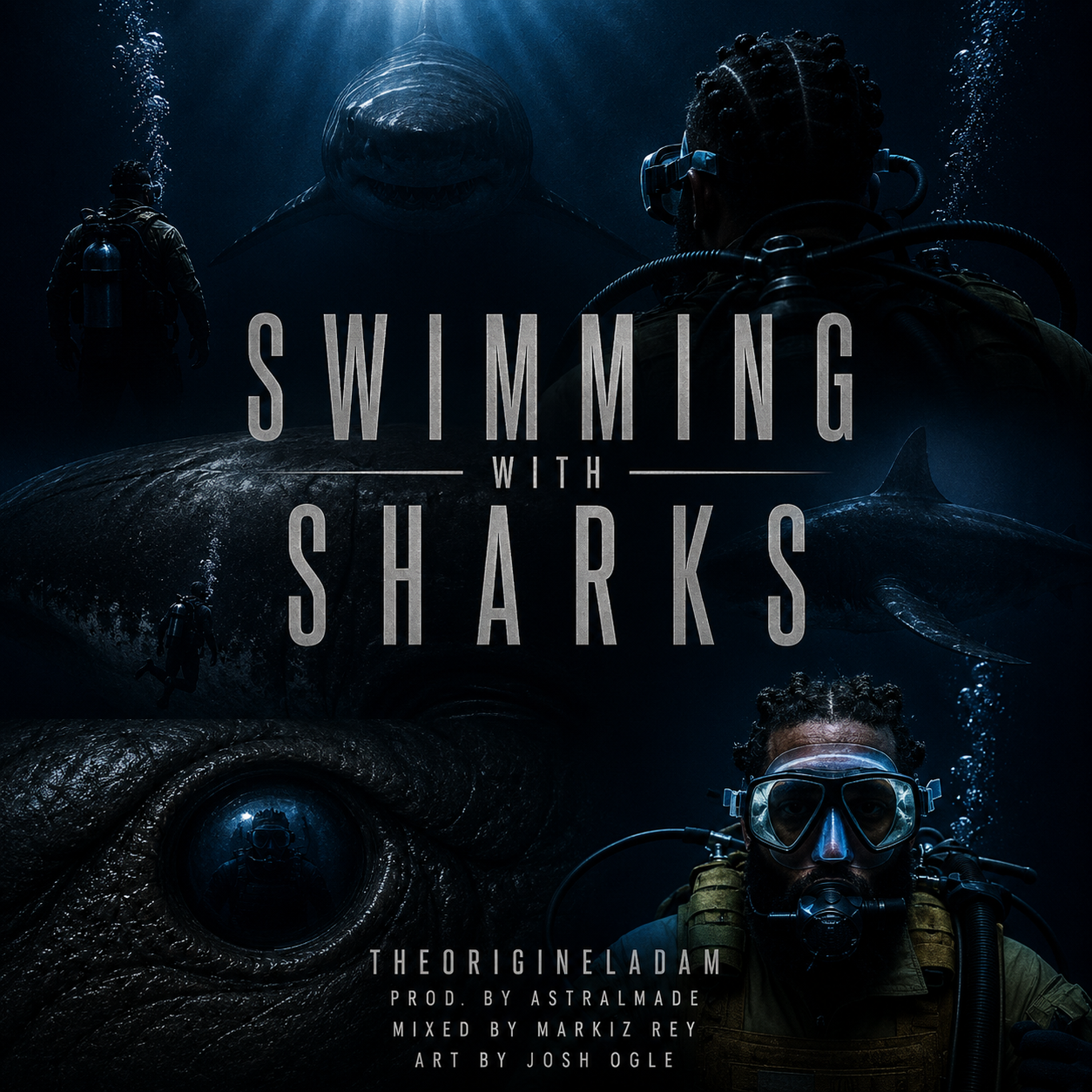 Swimming With Sharks by TheOriginelAdam cover art