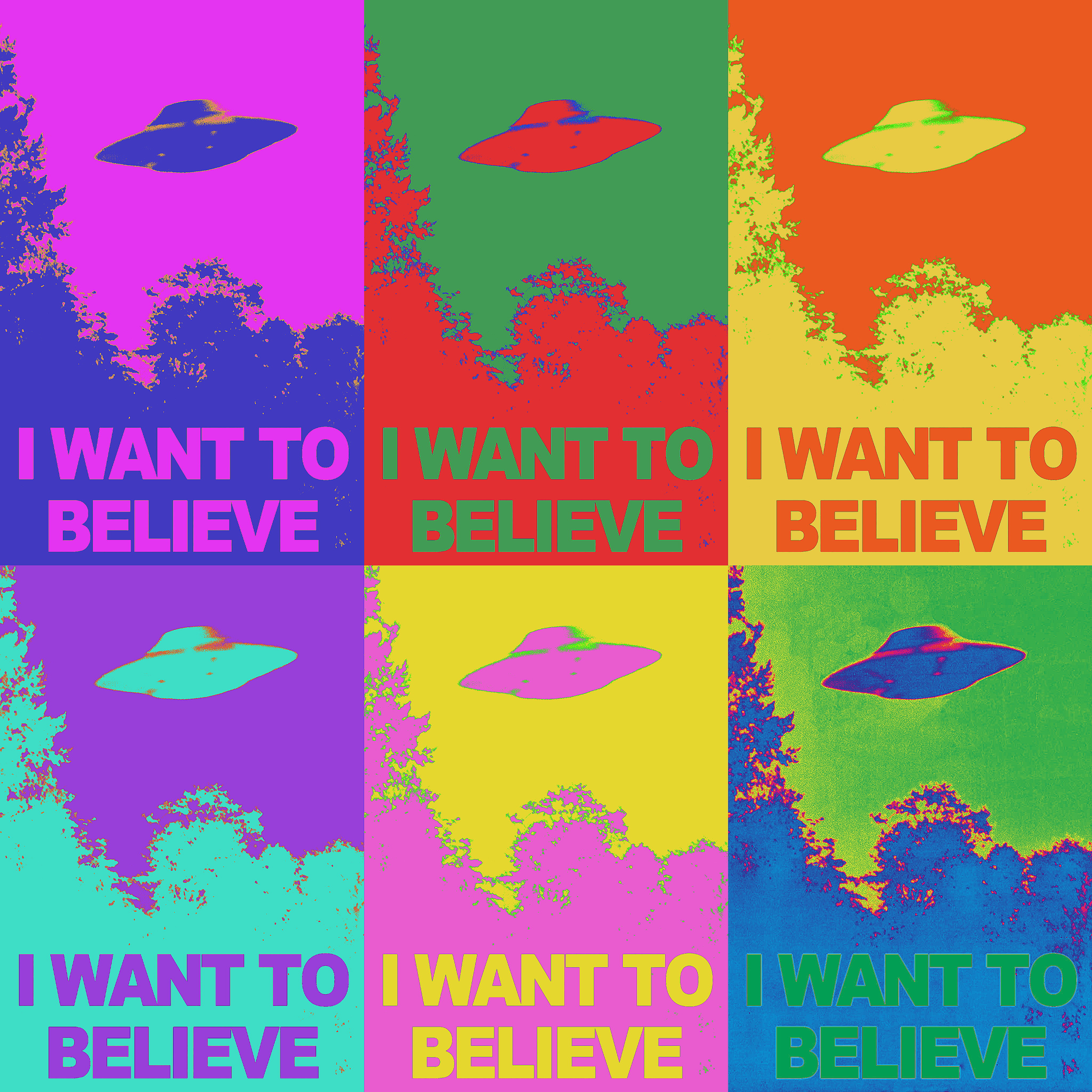 I Want To Believe artwork