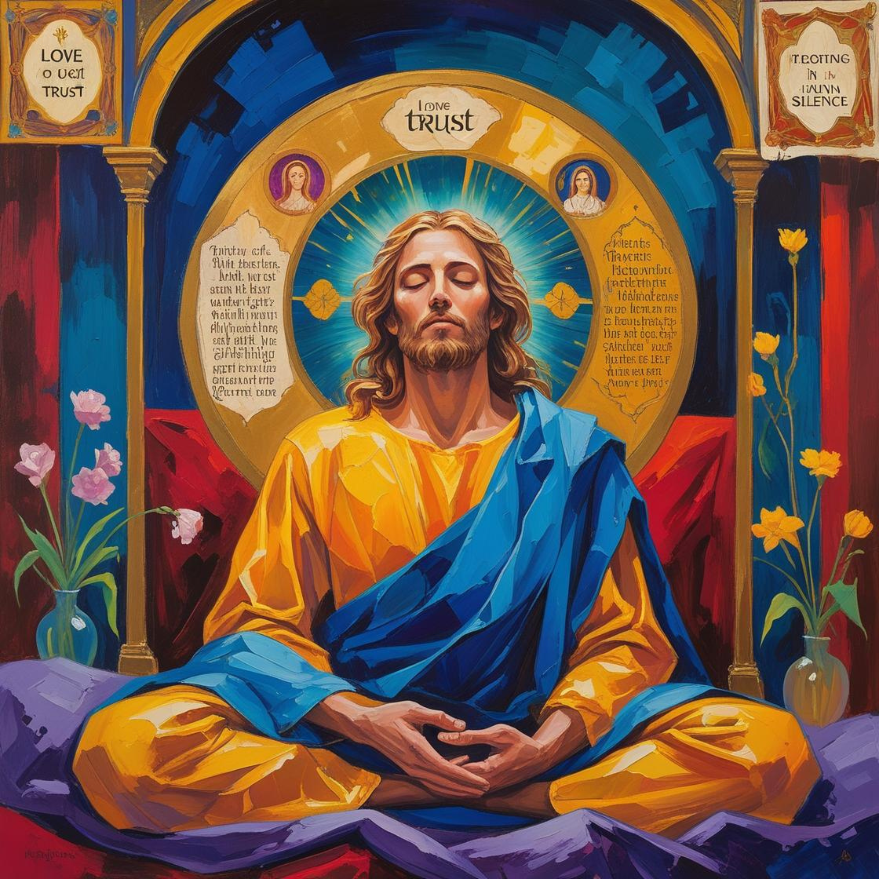 Mantras Sagrados Deus Criador – Equilíbrio  Mente, Corpo e Espírito - Sono Restaurador da Prosperidade Infinita com frequências 888+528+432 Hz artwork