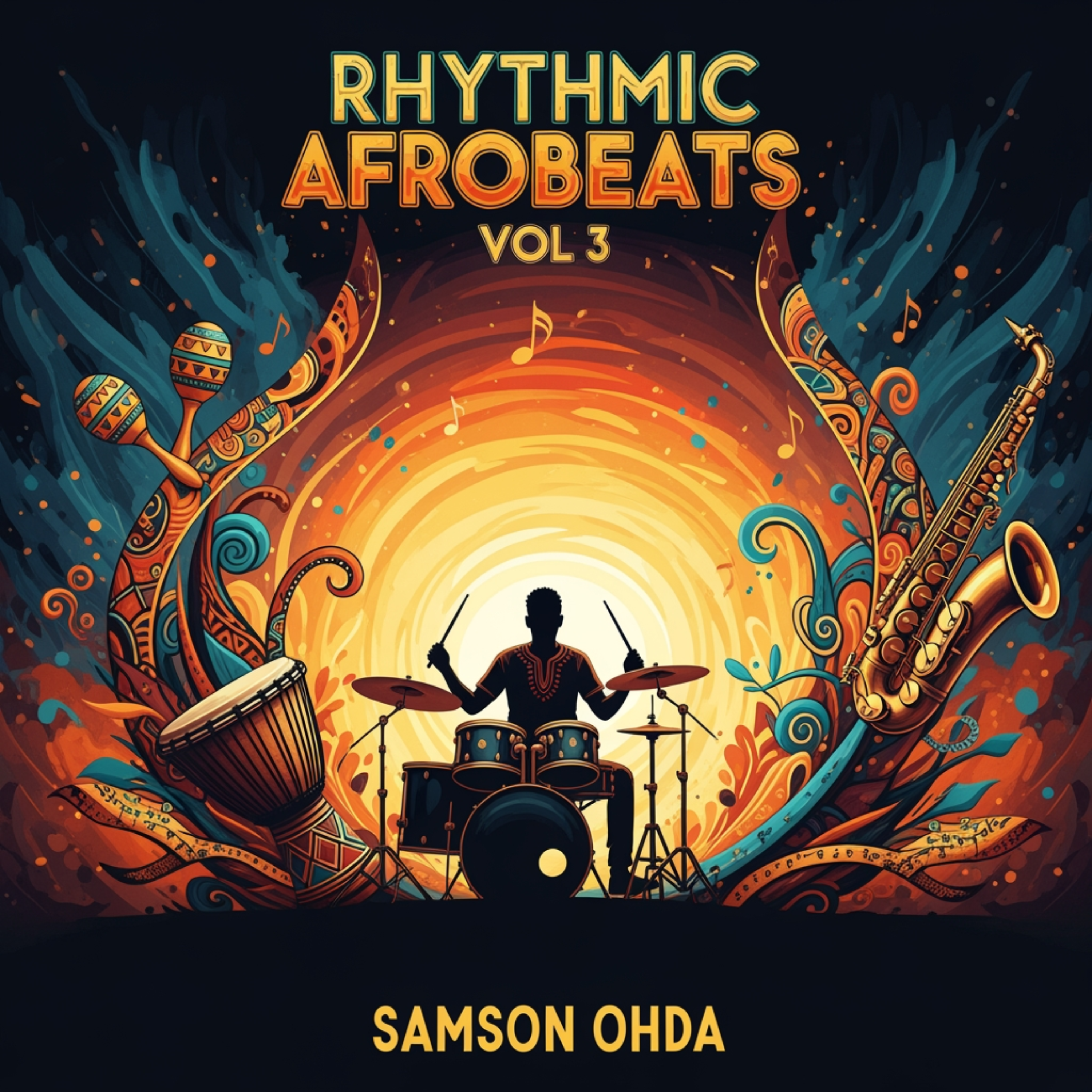 Rhythmic Afrobeats Vol 3 Album artwork