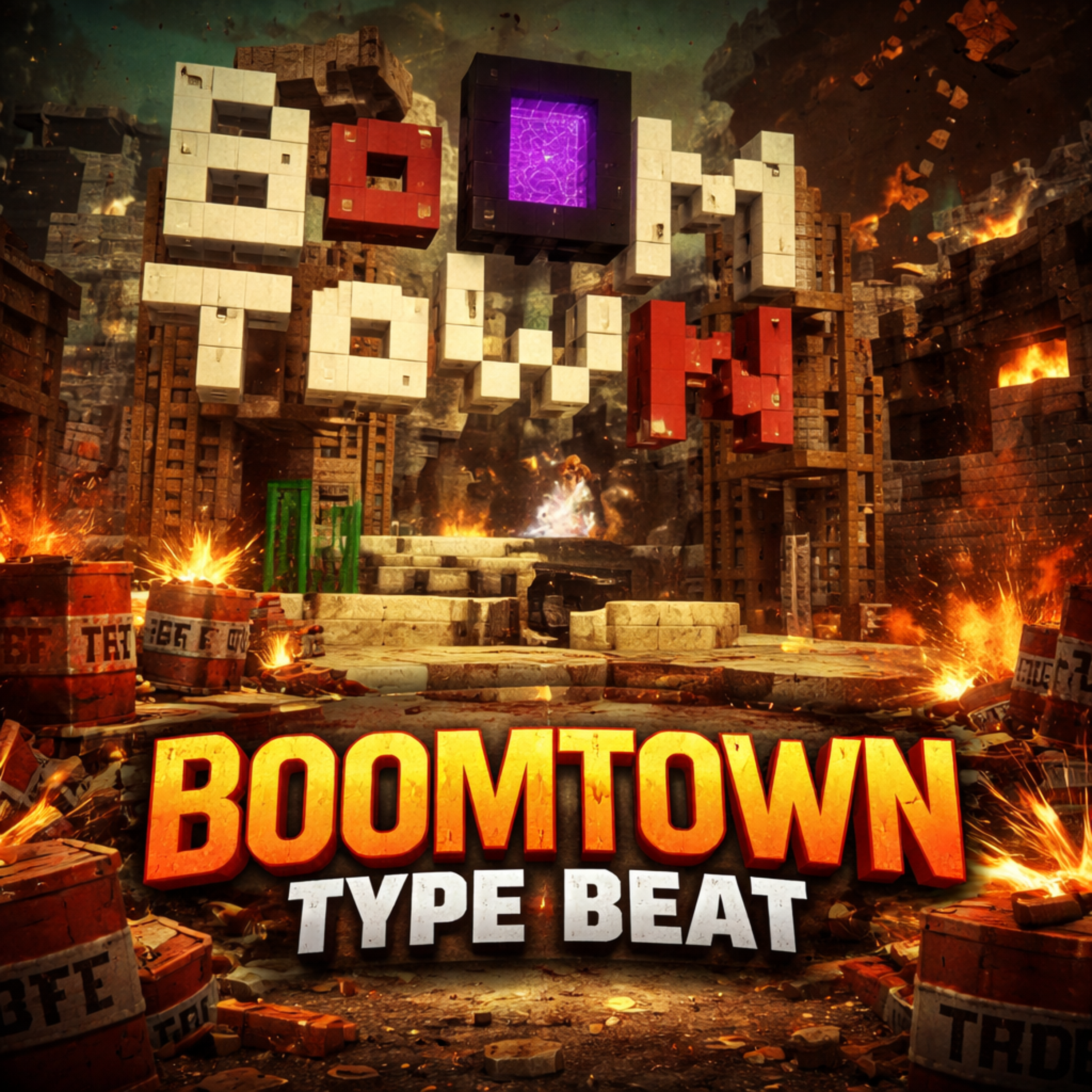 Boomtown Type Beat artwork
