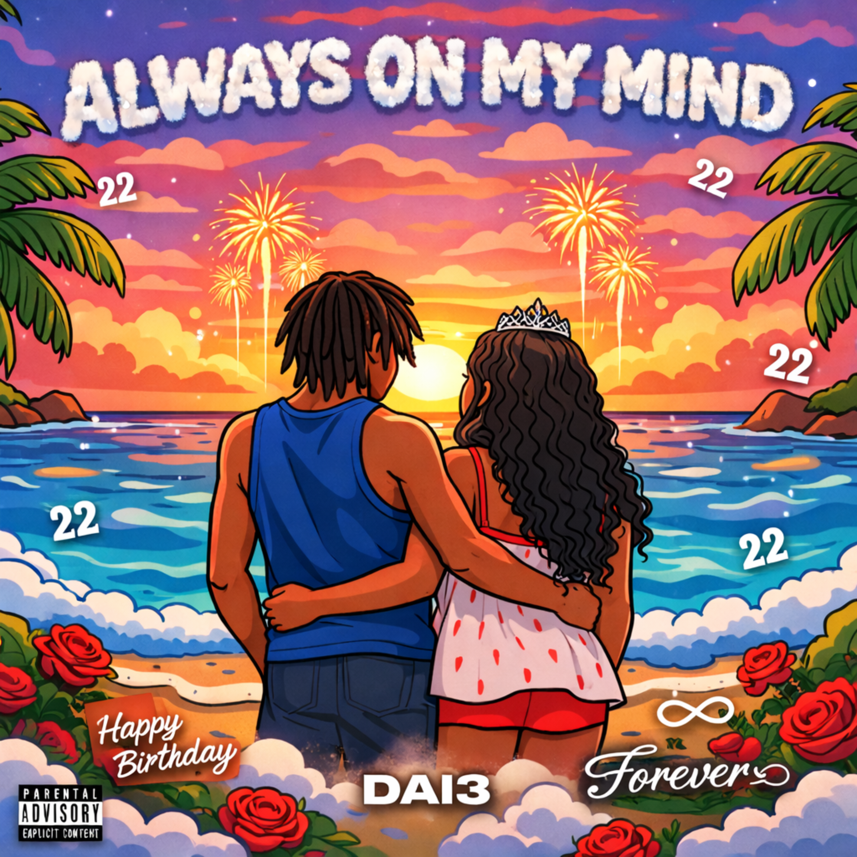 ALWAYS ON MY MIND by Dai3 cover art