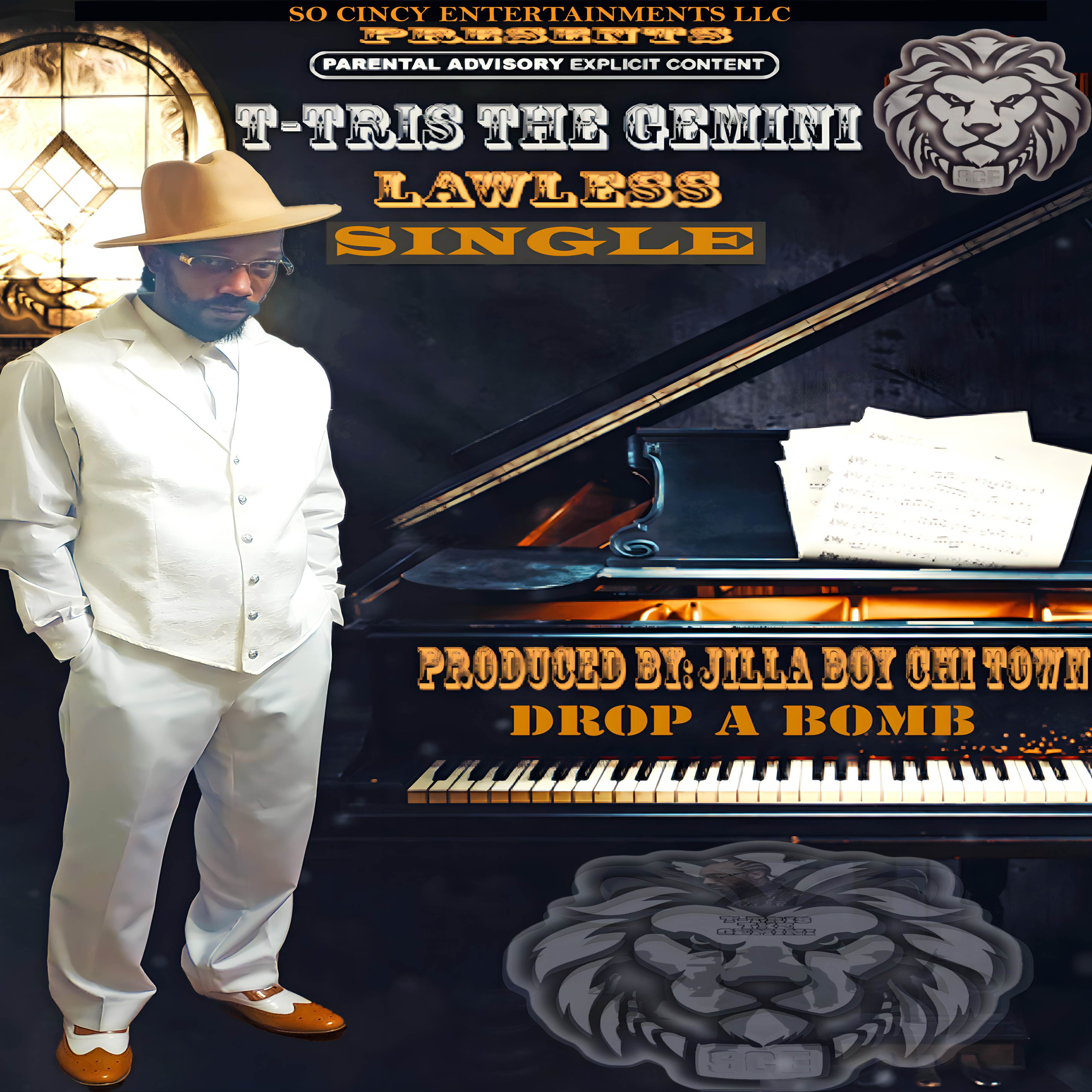 LAWLESS DROP A BOMB artwork