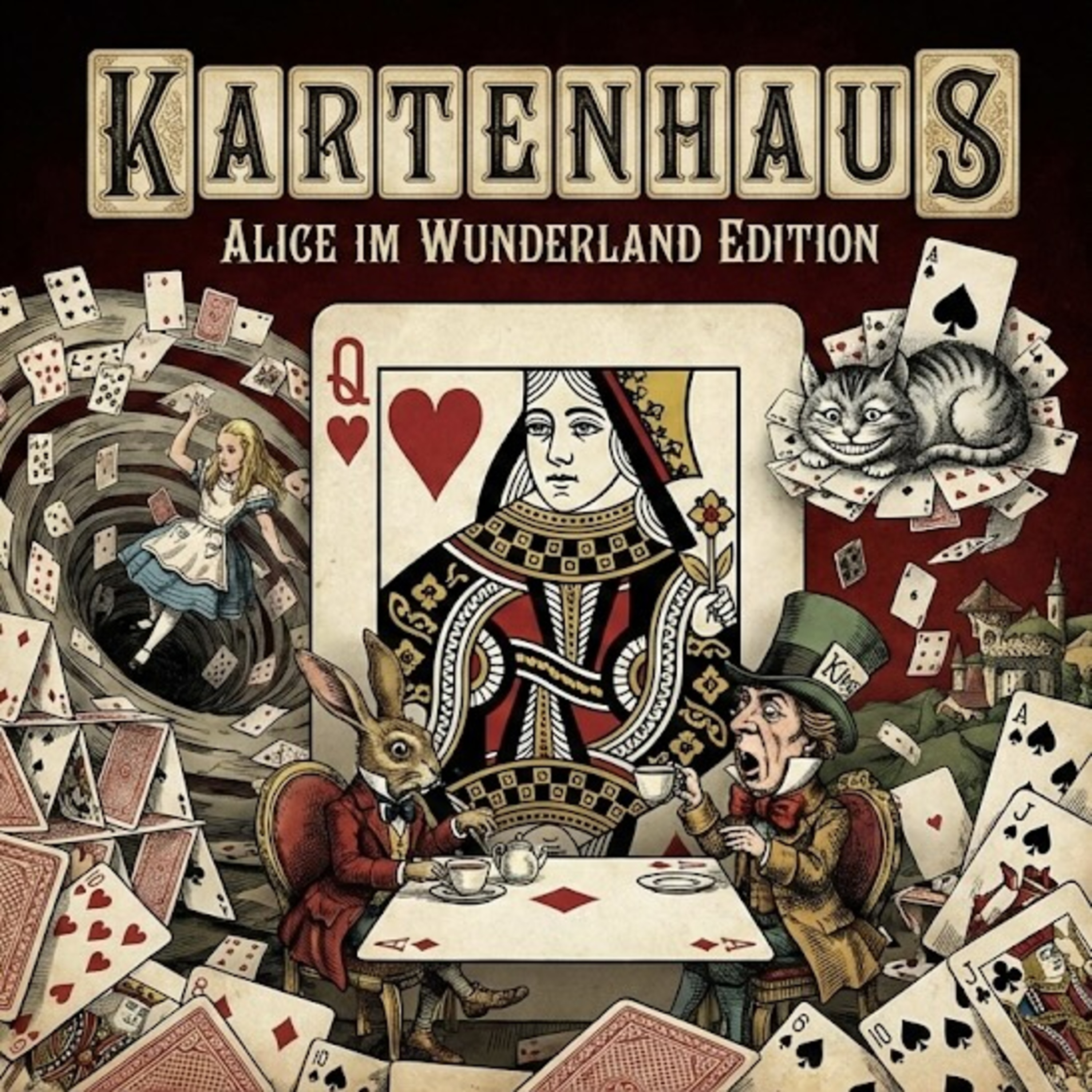 Kartenhaus (Alice im Wunderland) artwork