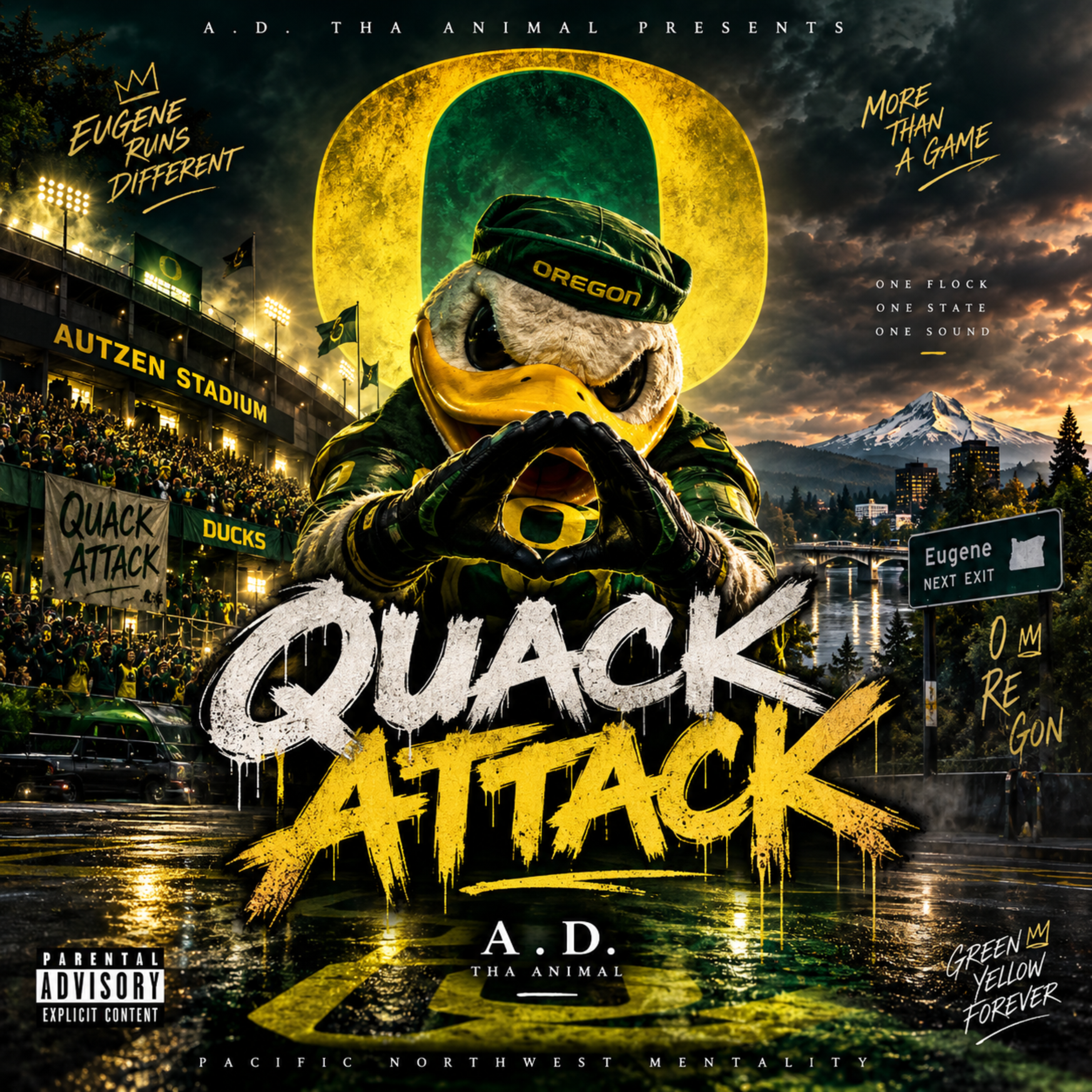 Quack Attack by A.D. cover art