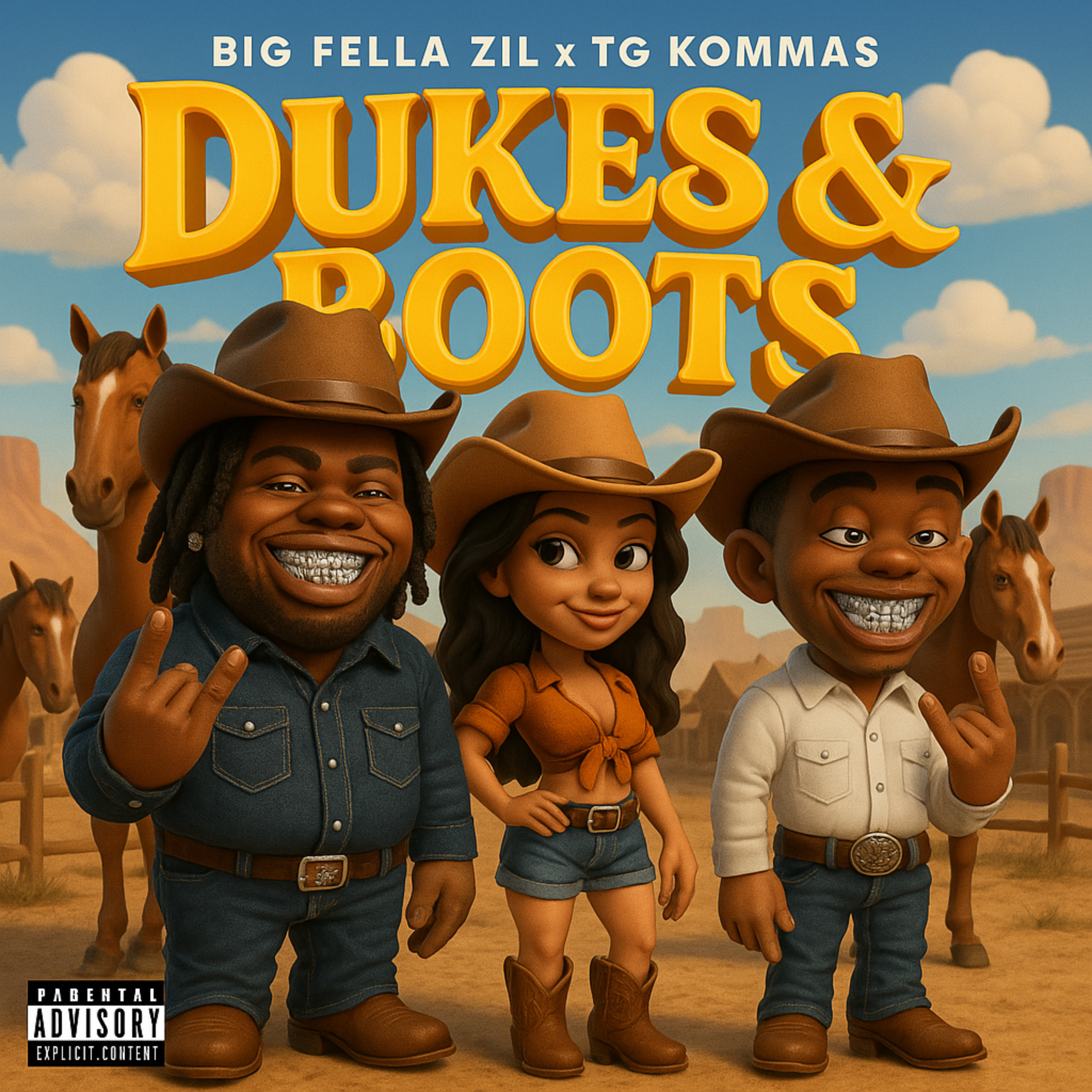 Dukes & Boots artwork