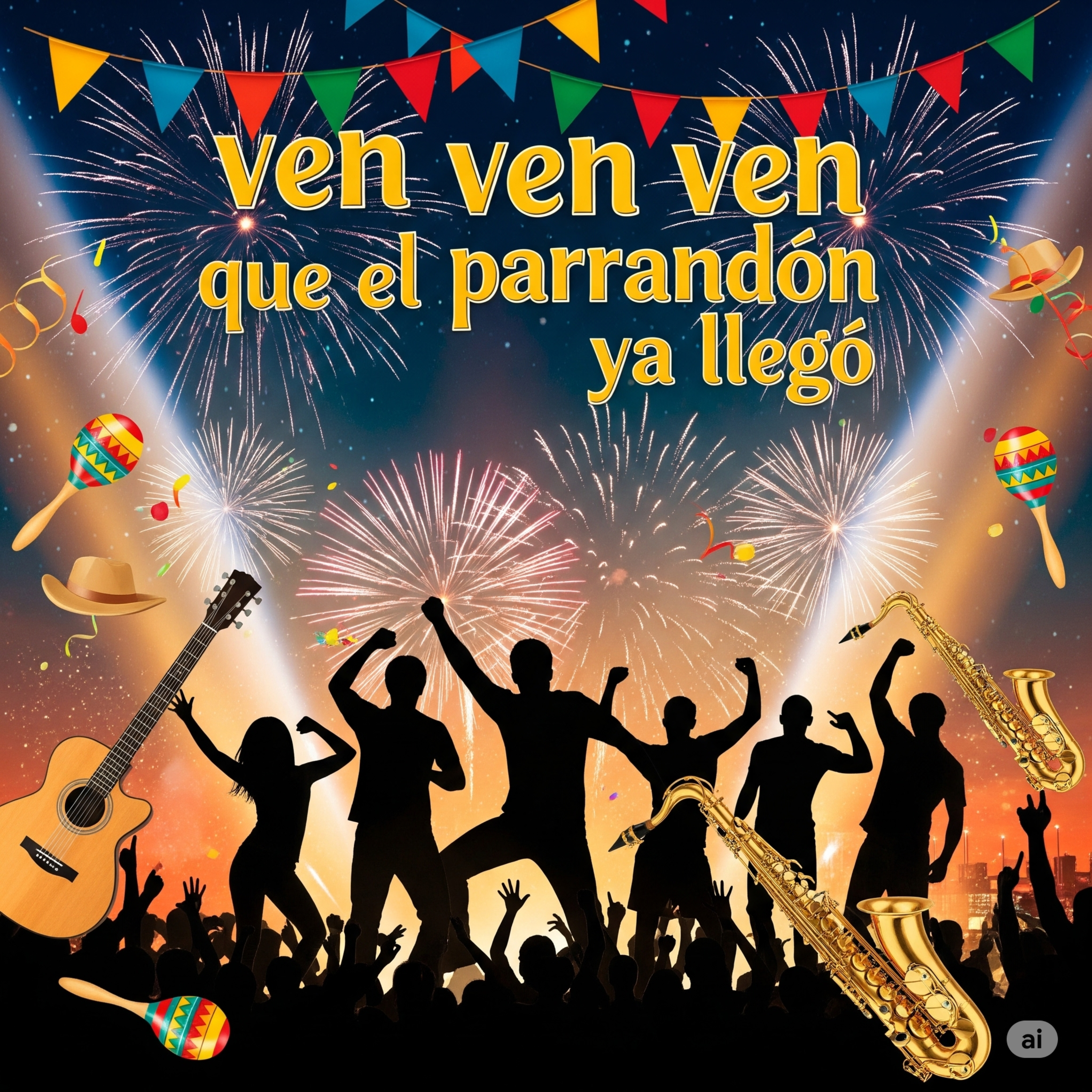 VEN ,VEN QUE EL PARRANDON YA LLEGO artwork