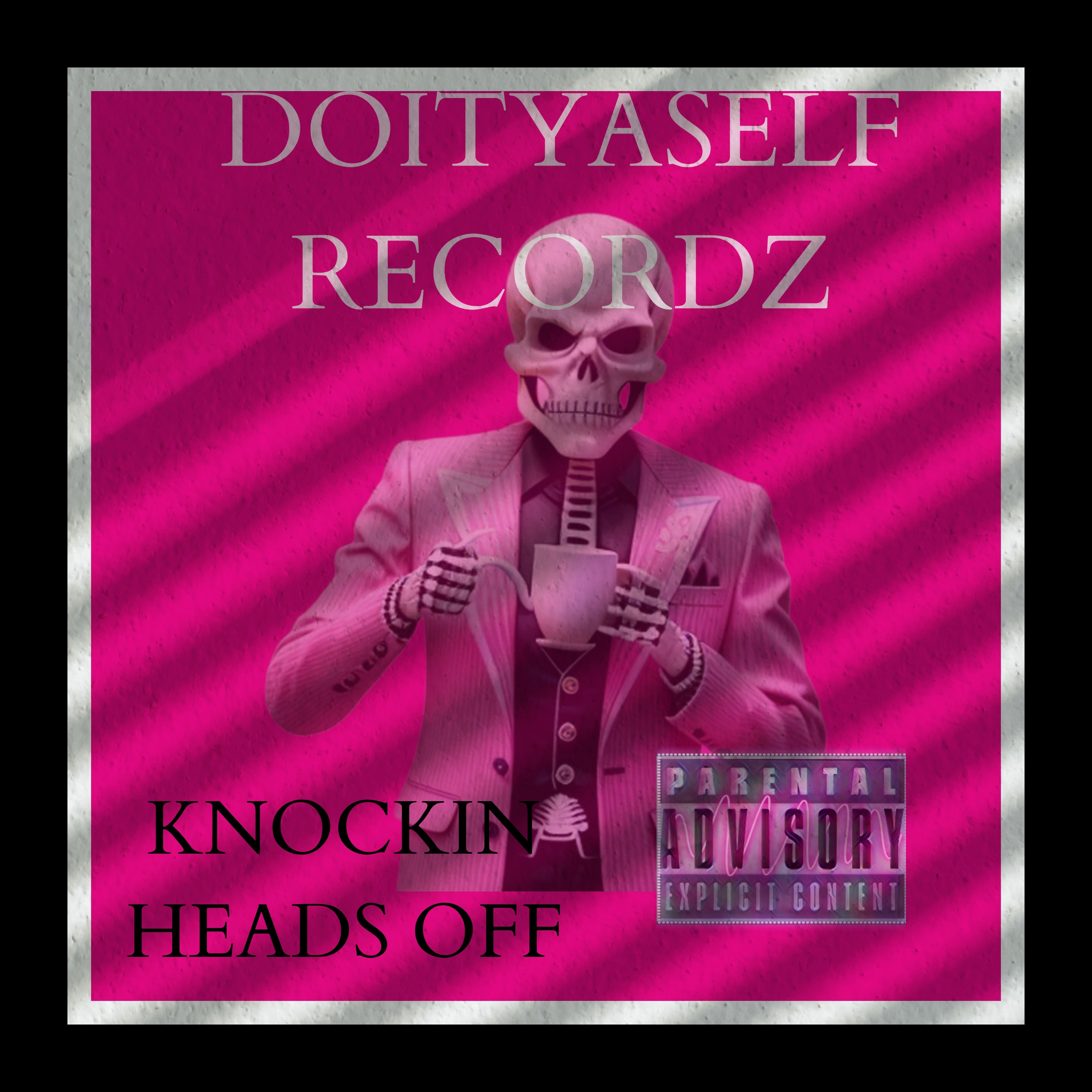 KNOCKIN HEADS OFF artwork