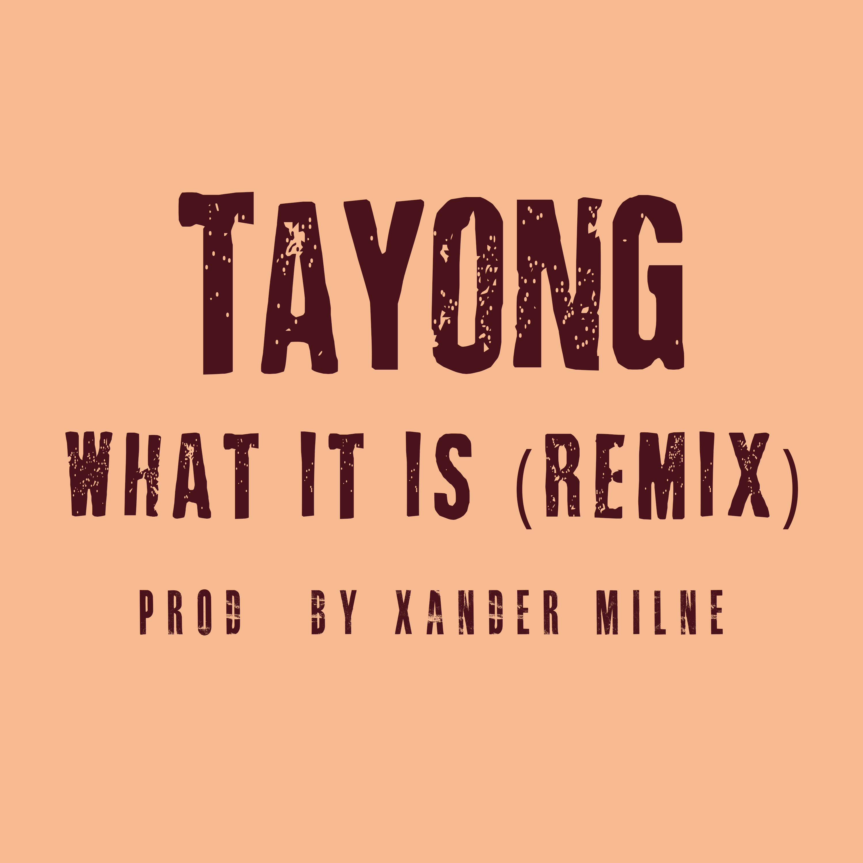 What It Is (Remix) artwork