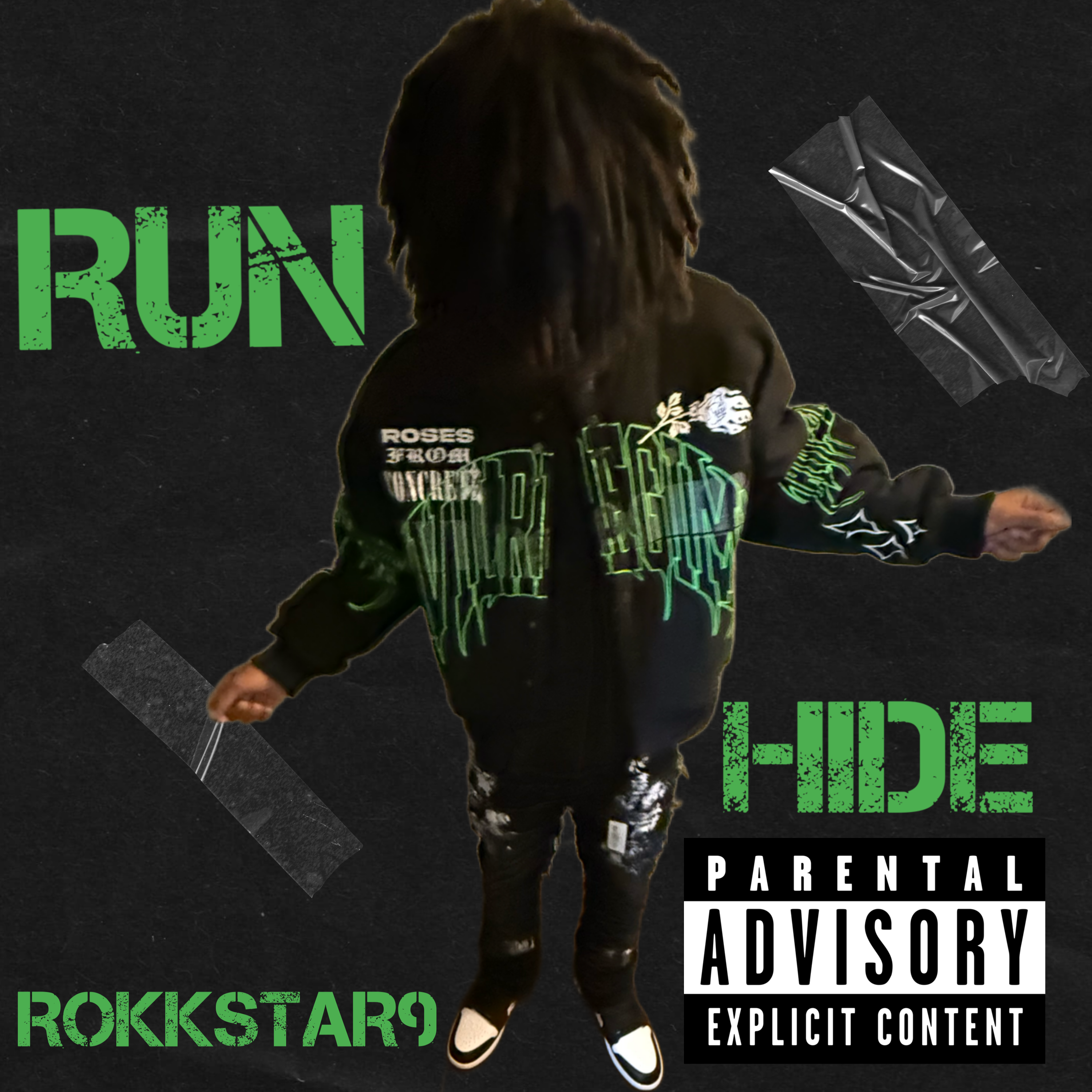 RUN & HIDE artwork