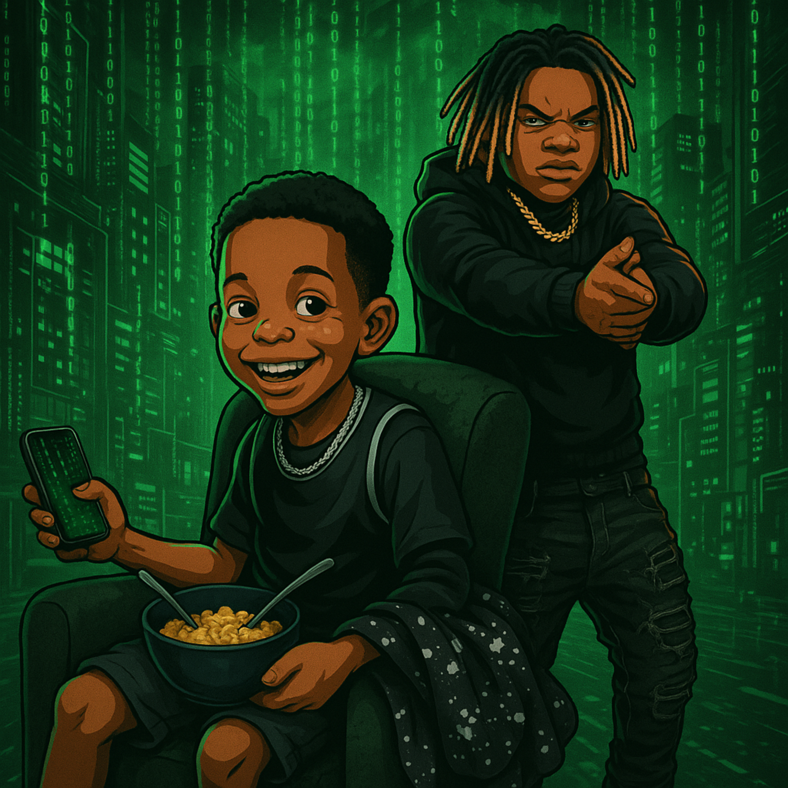 Matrix artwork