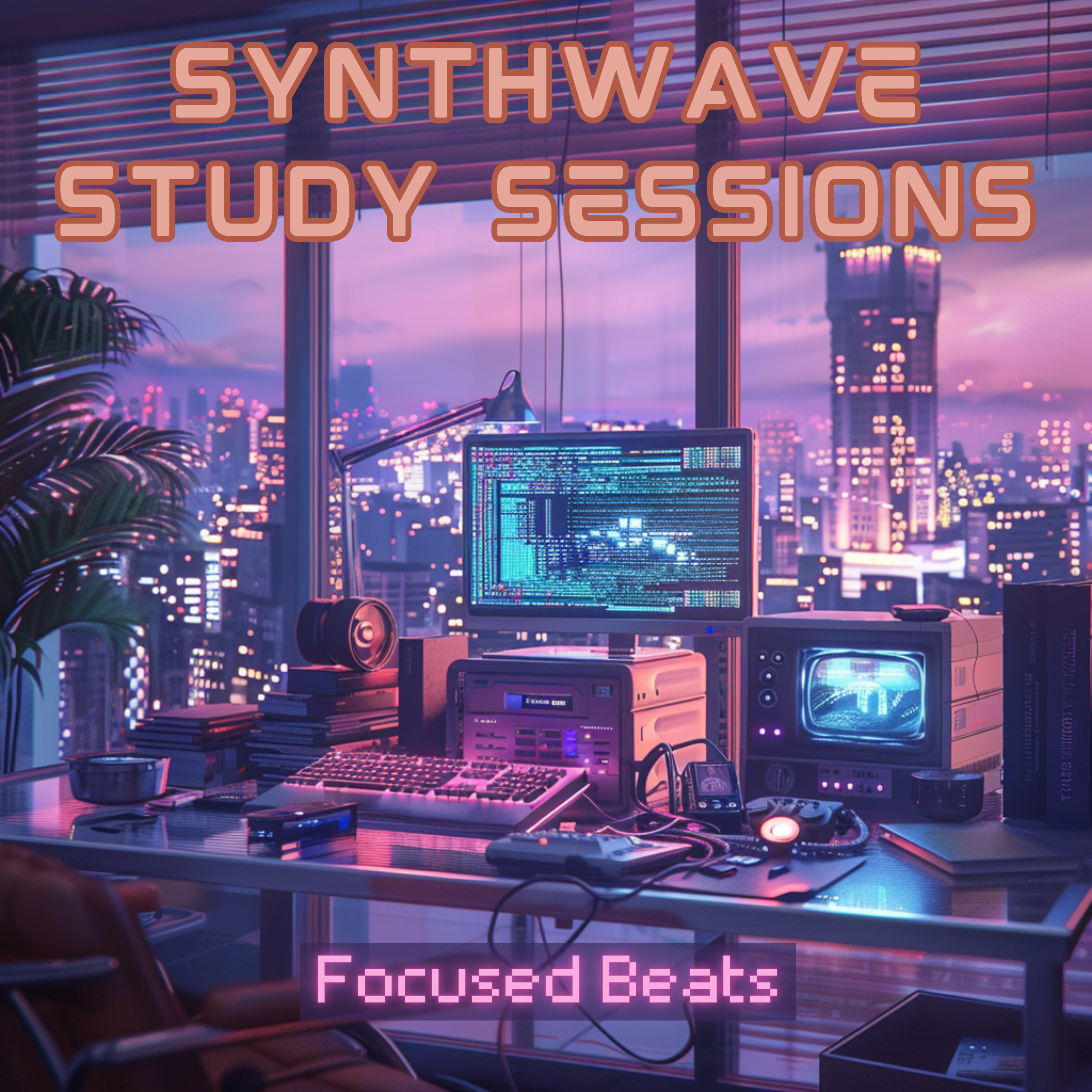 Synthwave Study Sessions: Focused Beats artwork